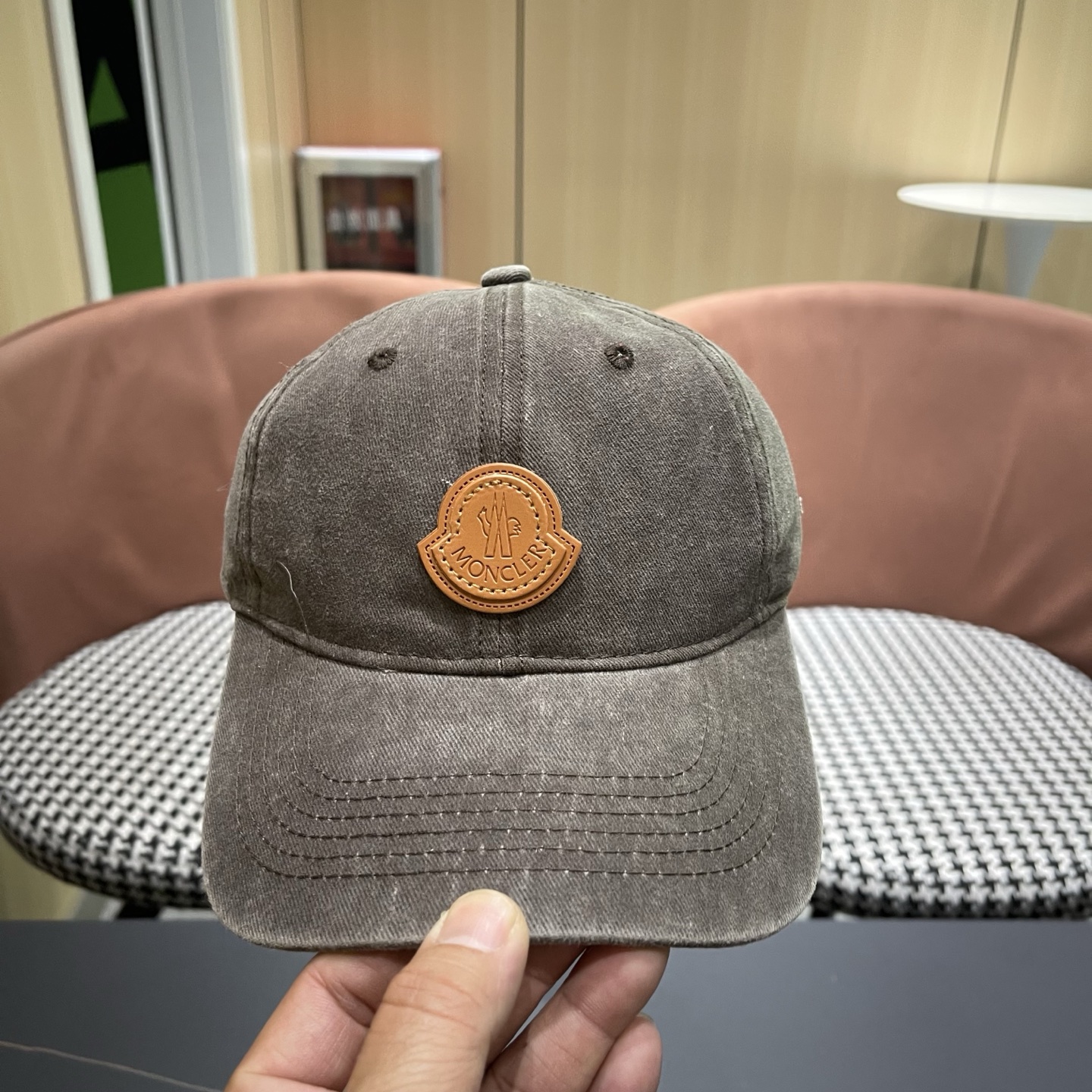 蒙口Moncler春款新款个性棒球帽，透气性巨佳，四季佩戴款高颜值时尚单品！男女同款
