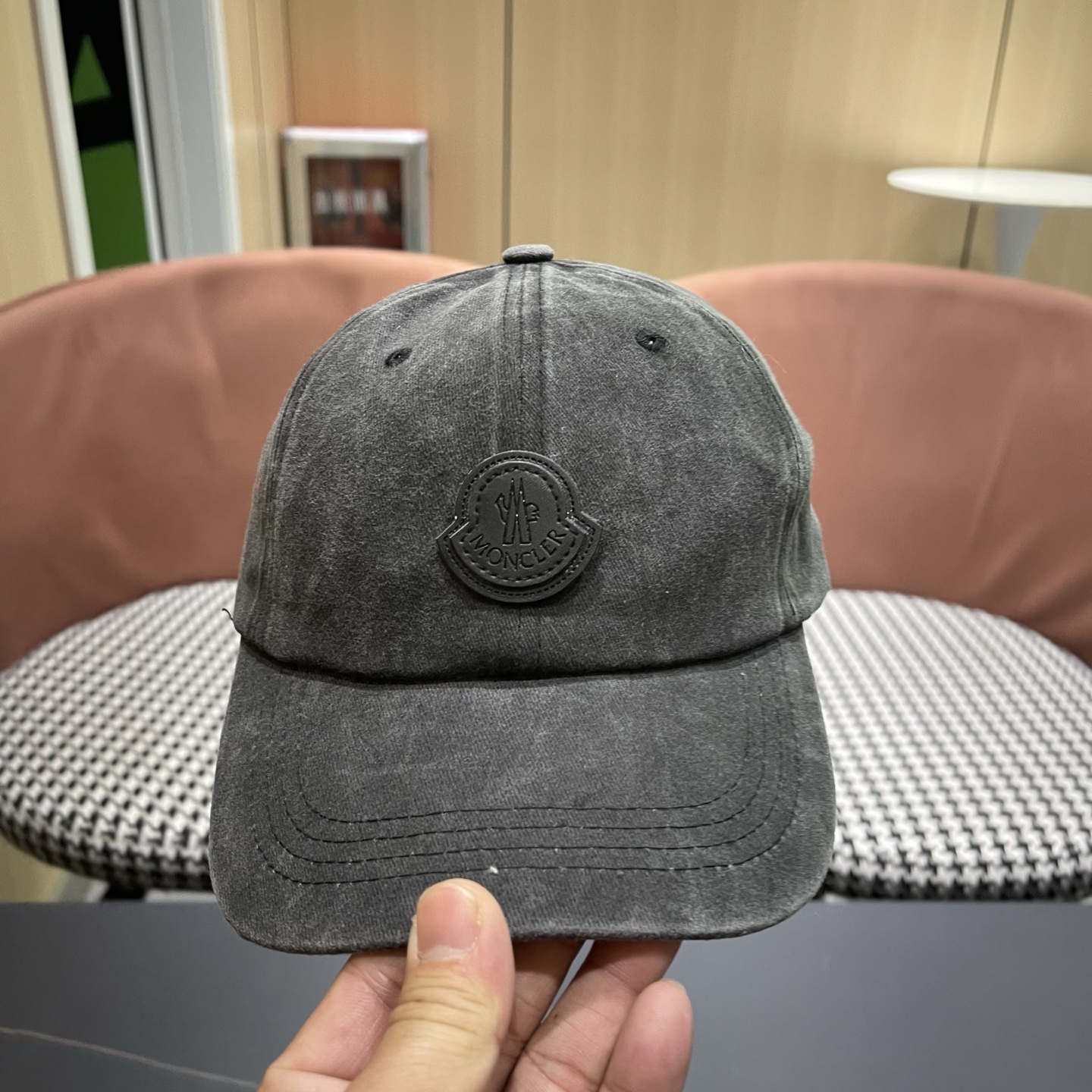 蒙口Moncler春款新款个性棒球帽，透气性巨佳，四季佩戴款高颜值时尚单品！男女同款