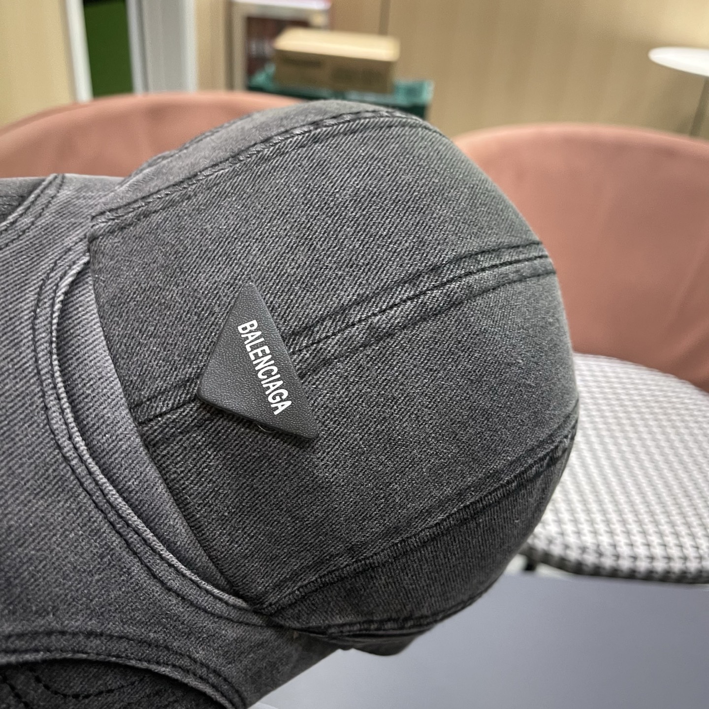 Balenciaga 巴黎世家新款洗水做旧牛仔棒球帽  🧢简约时尚超级无敌好看的帽子！