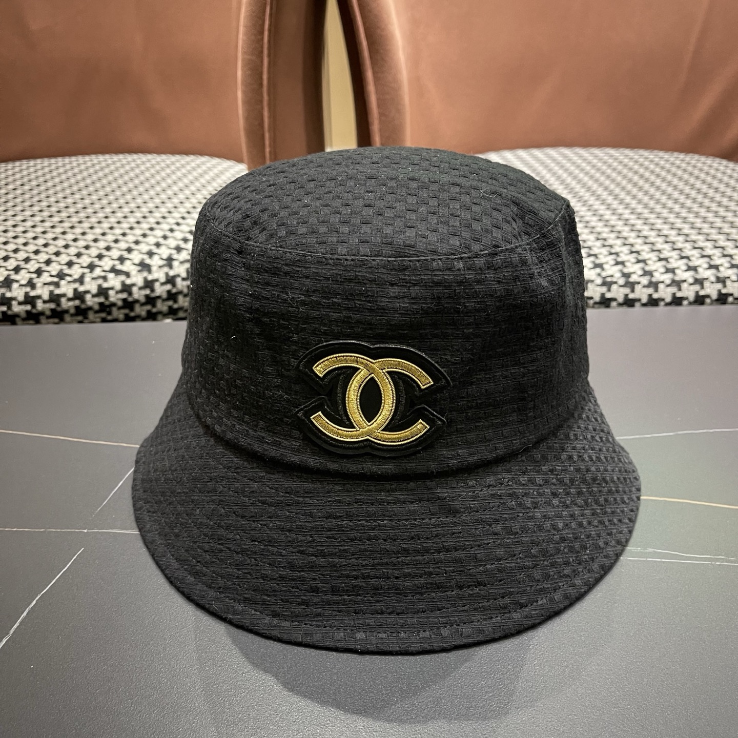 CHANEL香奈儿 新款日系ins百搭气质渔夫帽女素颜显脸小水桶帽 小香风盆帽潮