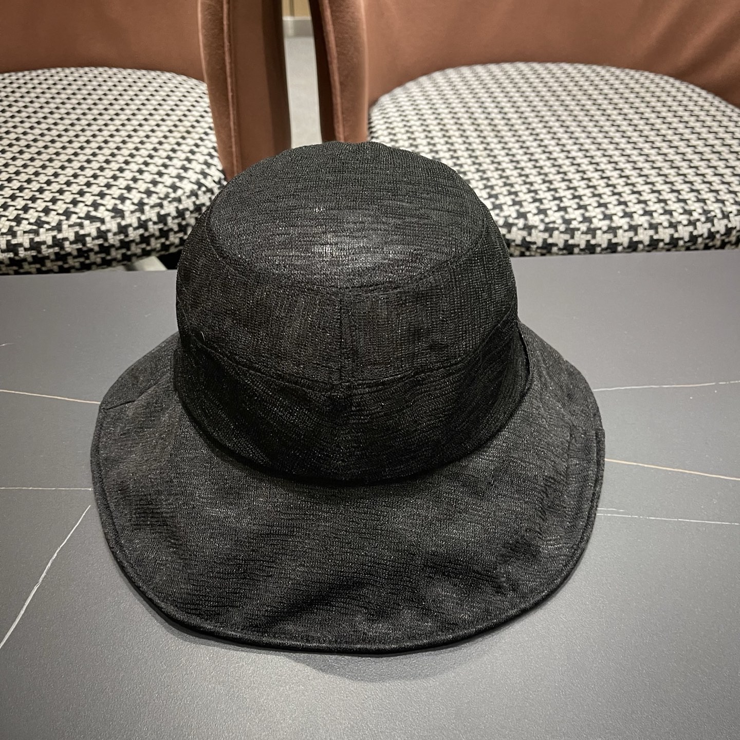 【DIOR迪奥】春夏季新款麻布透风大帽檐渔夫帽，可折叠很好搭配，出街必备