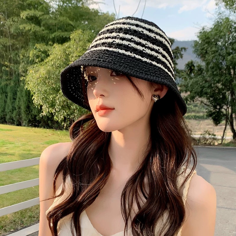 NO:755683,Dior Dior Summer Hollow Mesh Breathable Fisherman Hat Women's Sun Protection Shade Showing Face Small Bucket Basin Hat Thin Hat Straw Hat Fisherman Hat Baseball Cap, Hat, dior, dior, espadrilles, hats19860909Dior迪奥 夏季镂空网眼透气渔夫帽女士防晒遮太阳显脸小水桶盆帽子薄款帽子草帽渔夫帽棒球帽,帽子,dior,dior,espadrilles,hats,hat