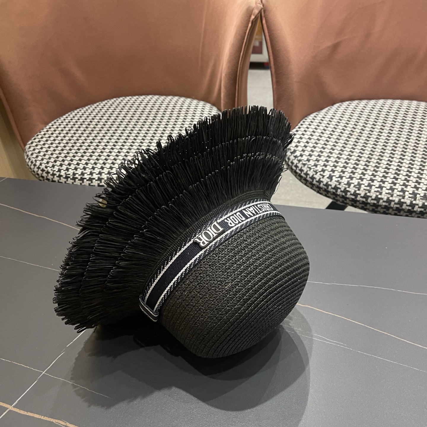 Dior迪奥新款草帽，遮阳帽，太阳帽，沙滩遮阳帽帽，头围57cm