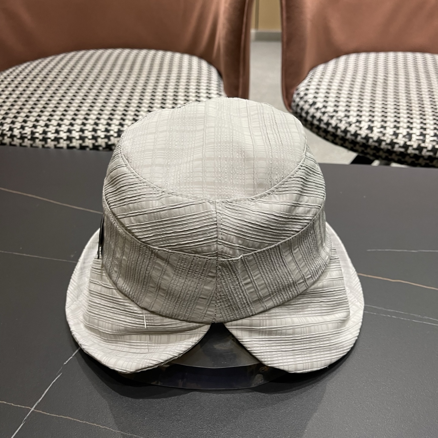 迪奥Dior 帽子女春夏新款防晒遮阳帽户外卷边透气日系盆帽显脸小渔夫帽子潮