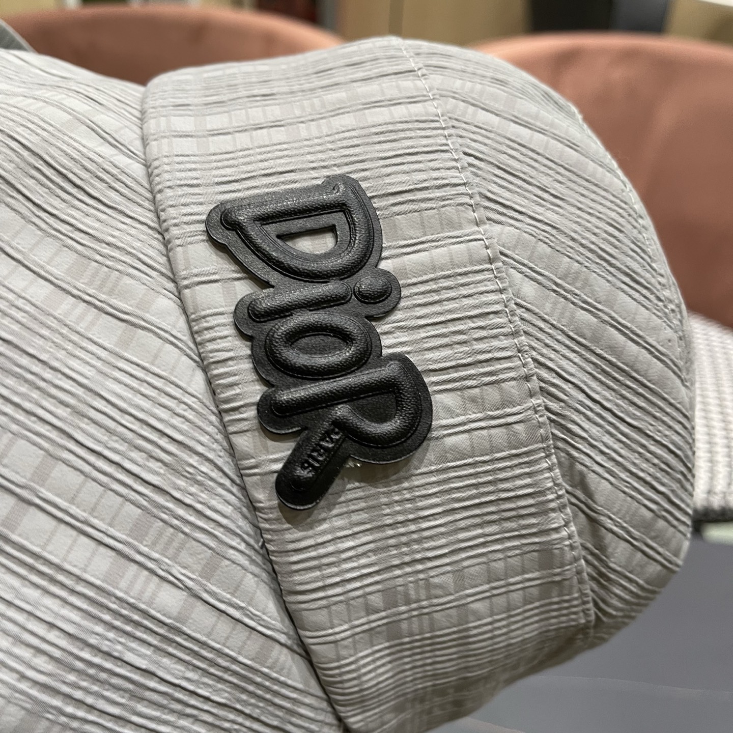 迪奥Dior 帽子女春夏新款防晒遮阳帽户外卷边透气日系盆帽显脸小渔夫帽子潮