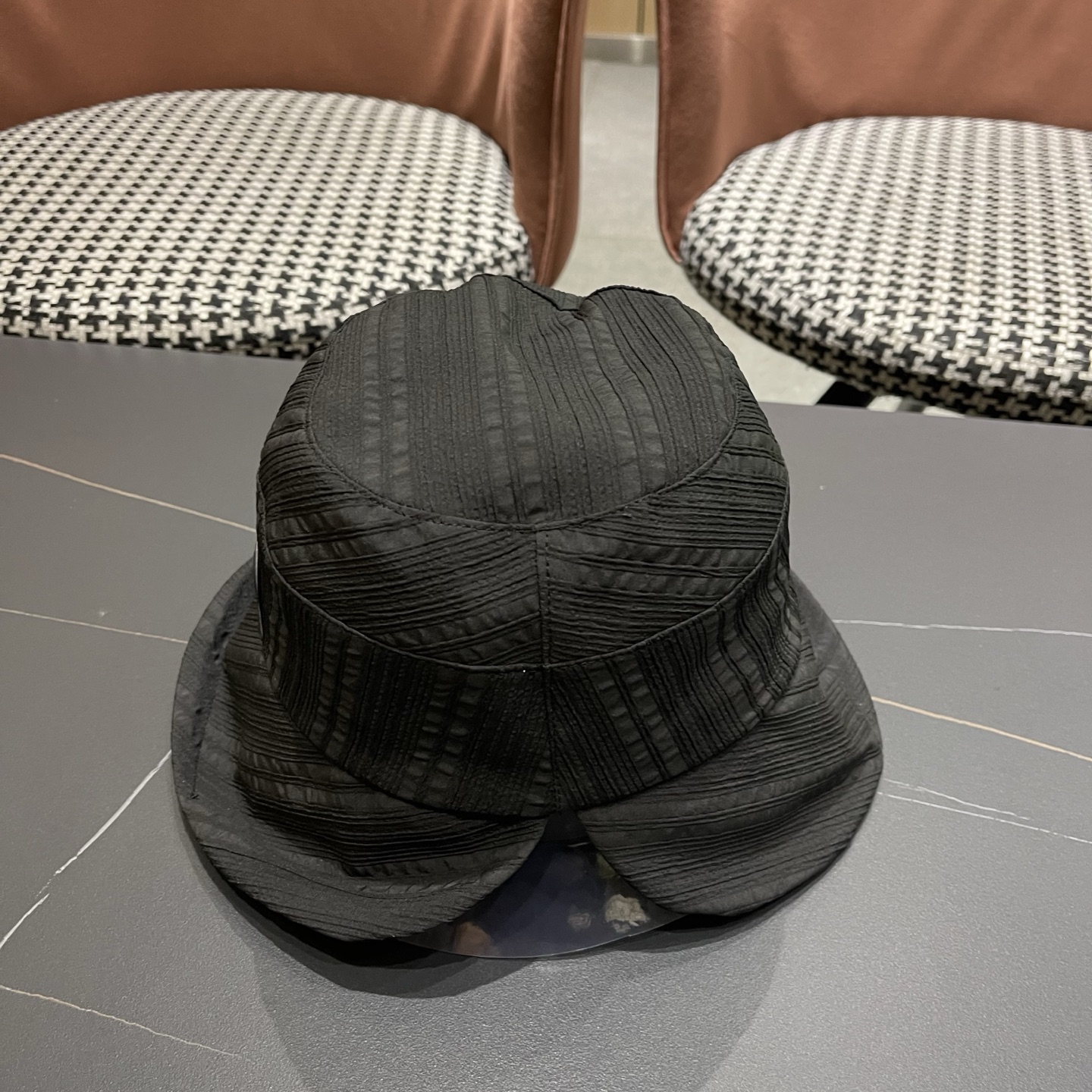 迪奥Dior 帽子女春夏新款防晒遮阳帽户外卷边透气日系盆帽显脸小渔夫帽子潮