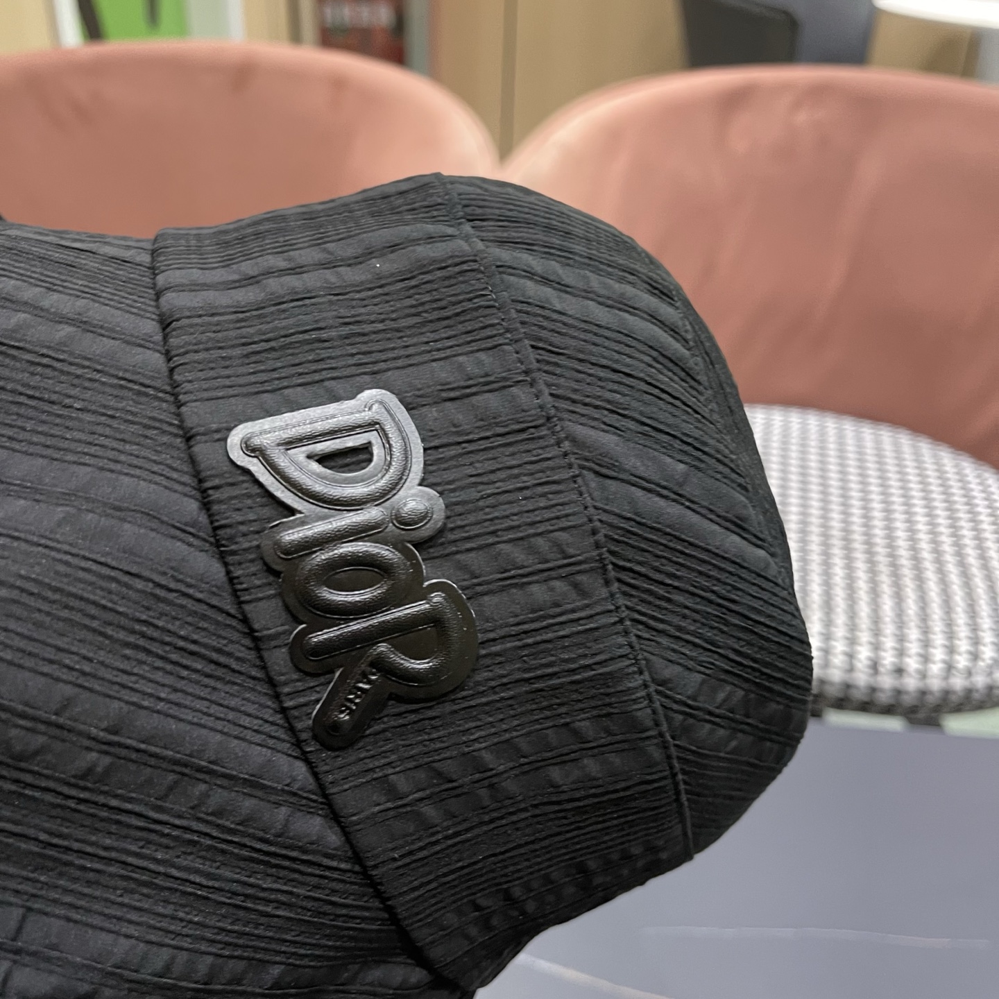 迪奥Dior 帽子女春夏新款防晒遮阳帽户外卷边透气日系盆帽显脸小渔夫帽子潮