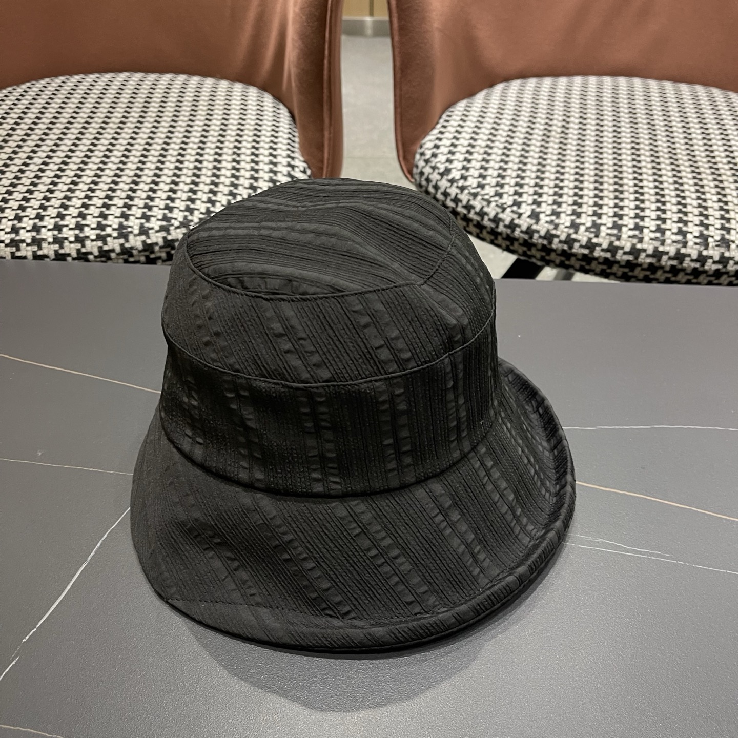 迪奥Dior 帽子女春夏新款防晒遮阳帽户外卷边透气日系盆帽显脸小渔夫帽子潮