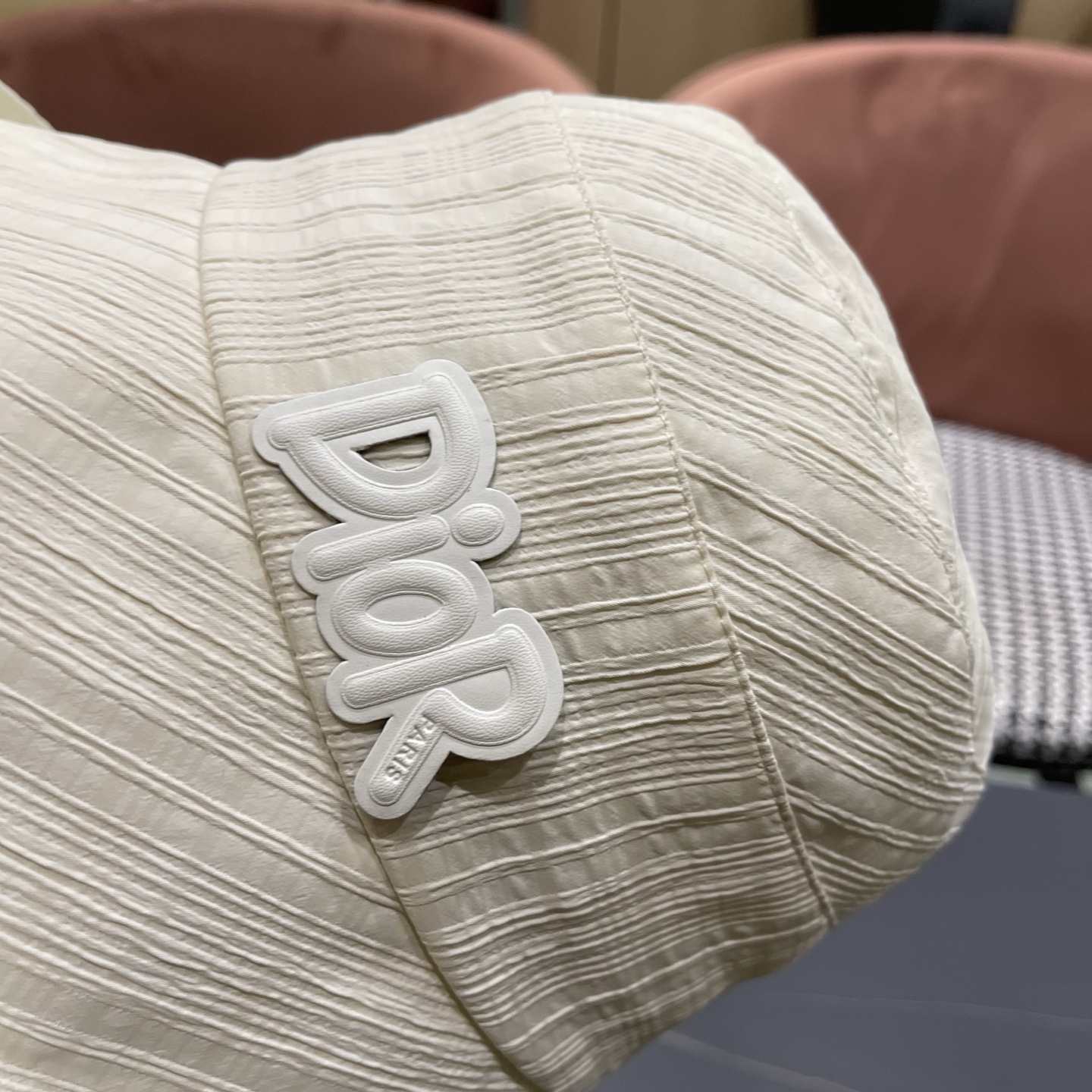 迪奥Dior 帽子女春夏新款防晒遮阳帽户外卷边透气日系盆帽显脸小渔夫帽子潮