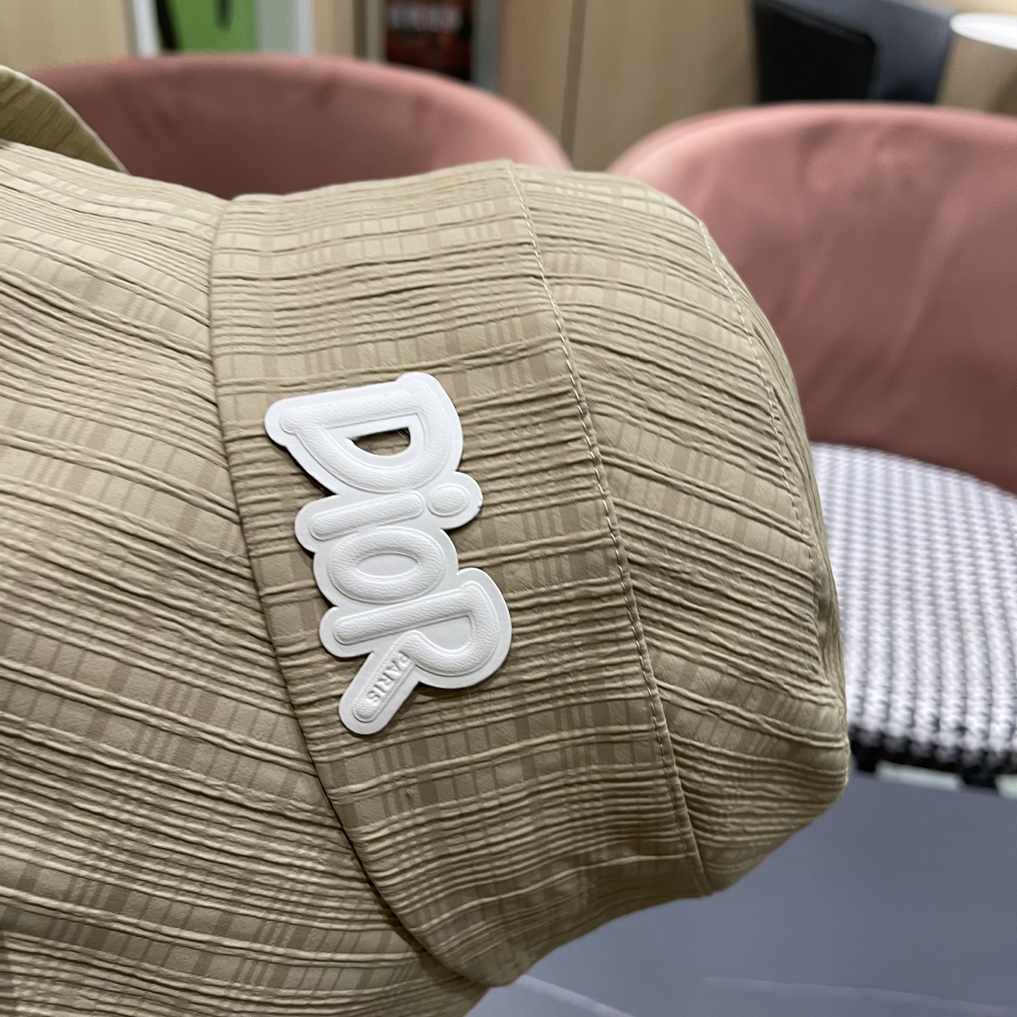 迪奥Dior 帽子女春夏新款防晒遮阳帽户外卷边透气日系盆帽显脸小渔夫帽子潮