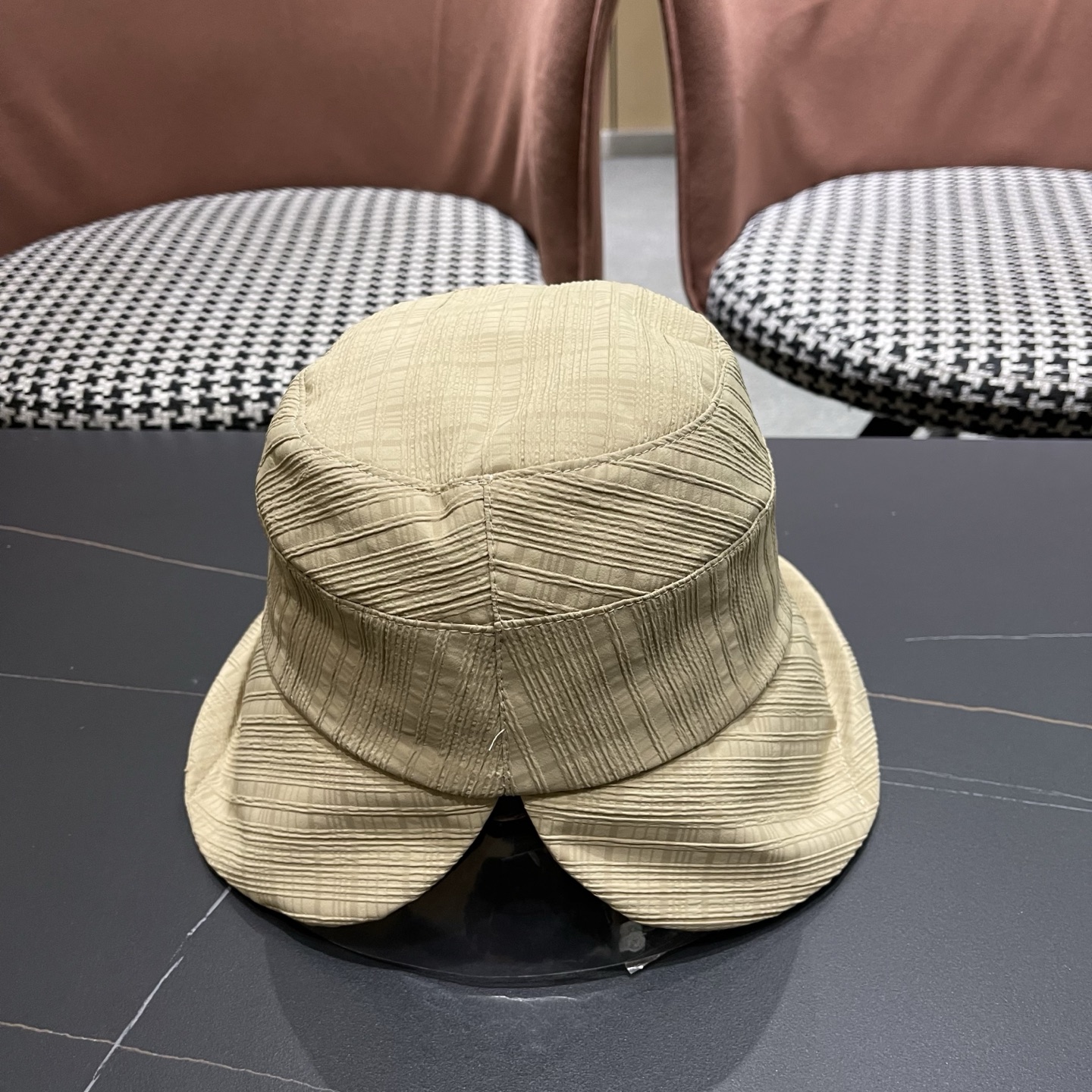 迪奥Dior 帽子女春夏新款防晒遮阳帽户外卷边透气日系盆帽显脸小渔夫帽子潮