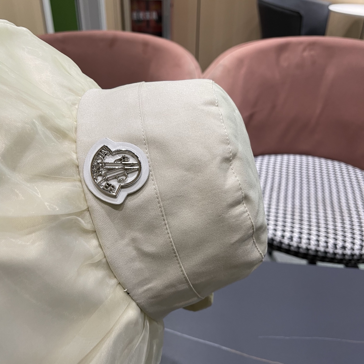 MONCLER（蒙口）春夏百搭可折叠大檐防晒帽女透气遮阳帽户外出游休闲渔夫帽显脸小