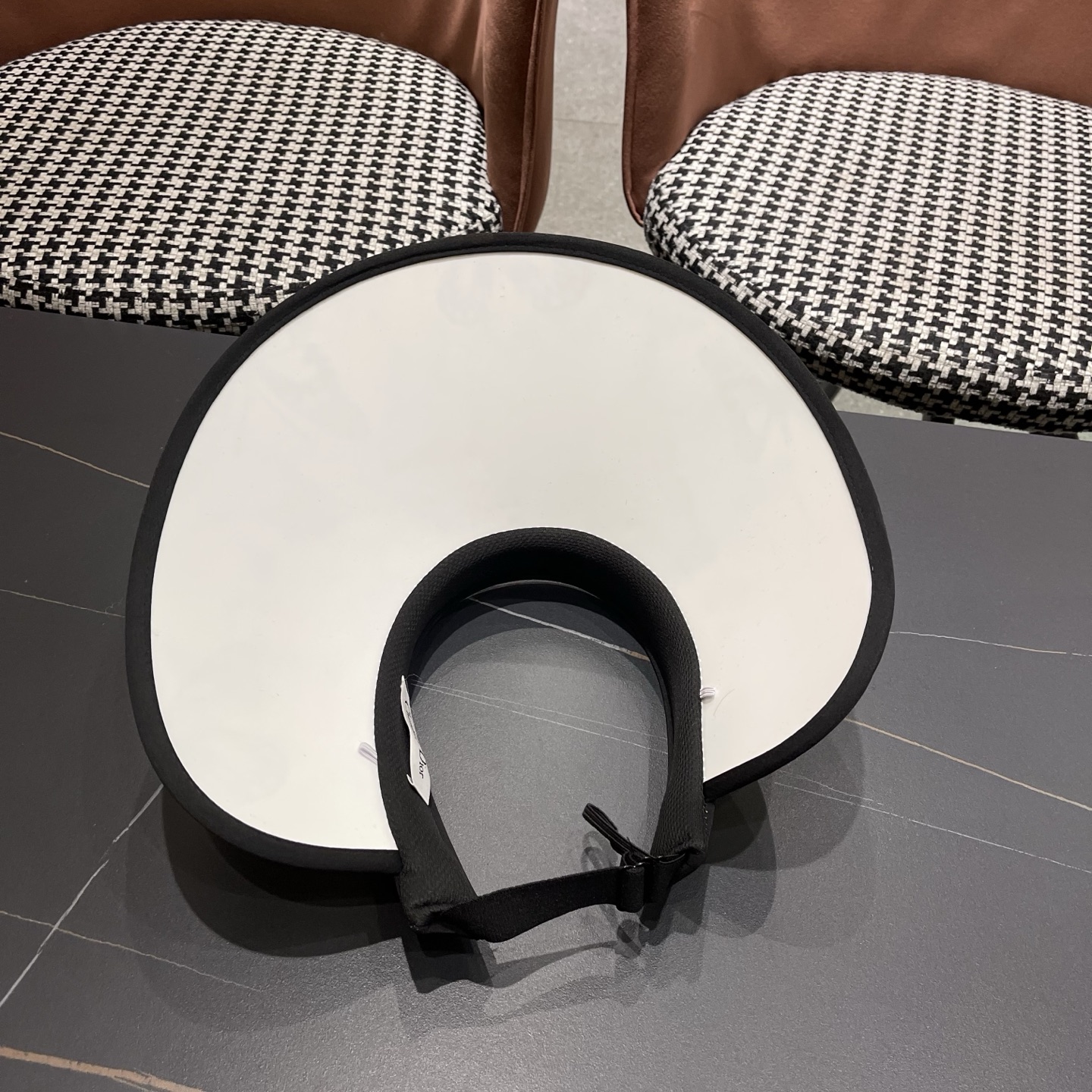 迪奥Dior 夏季遮阳帽女中式国风水墨画加宽大帽檐防紫外线户外骑车太阳帽子