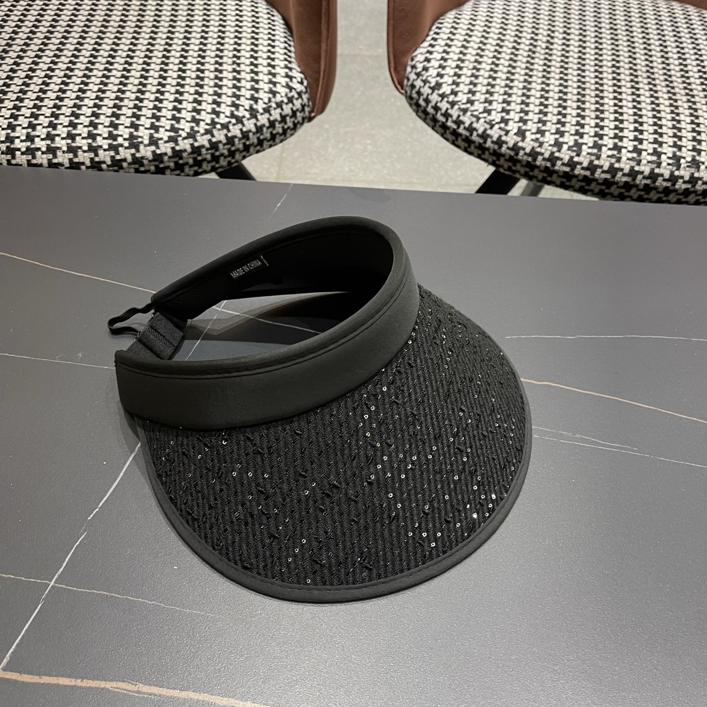 FENDI 芬迪 防晒帽子女春夏户外太阳帽防紫外线遮阳空顶帽大檐骑行发箍贝壳帽