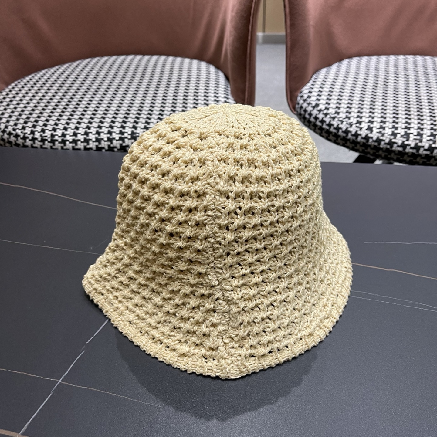 CHANEL香奈儿 镂空草帽子女2026新款薄夏季度假海边沙滩出游遮阳防晒帽