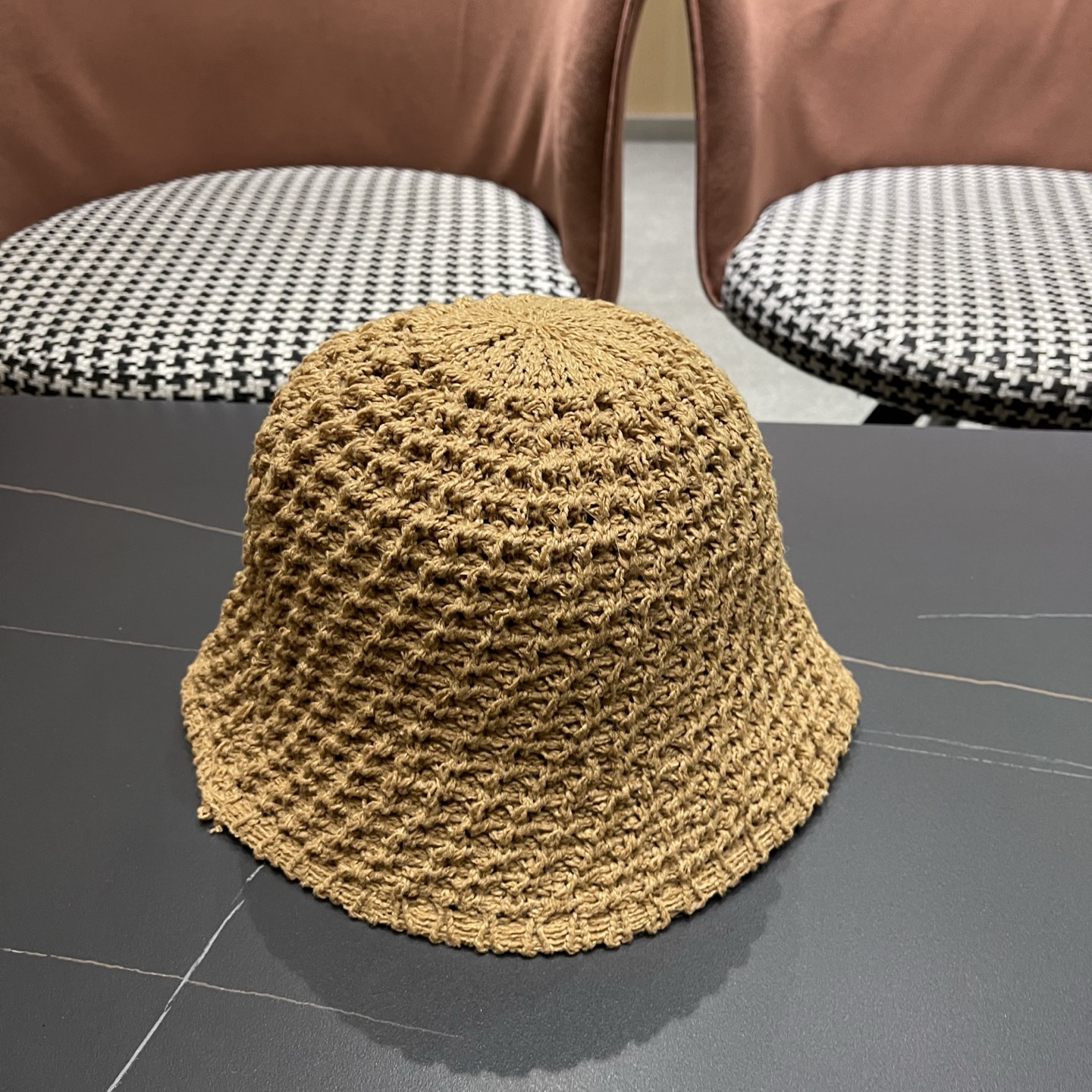 CHANEL香奈儿 镂空草帽子女2026新款薄夏季度假海边沙滩出游遮阳防晒帽