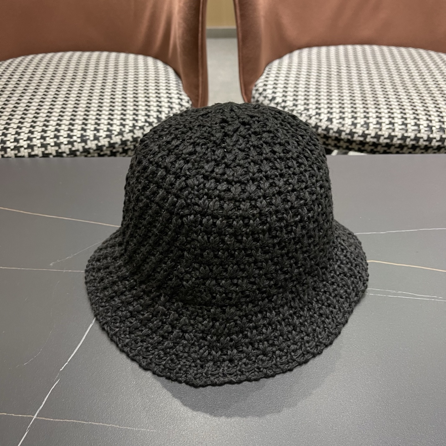 CHANEL香奈儿 镂空草帽子女2026新款薄夏季度假海边沙滩出游遮阳防晒帽