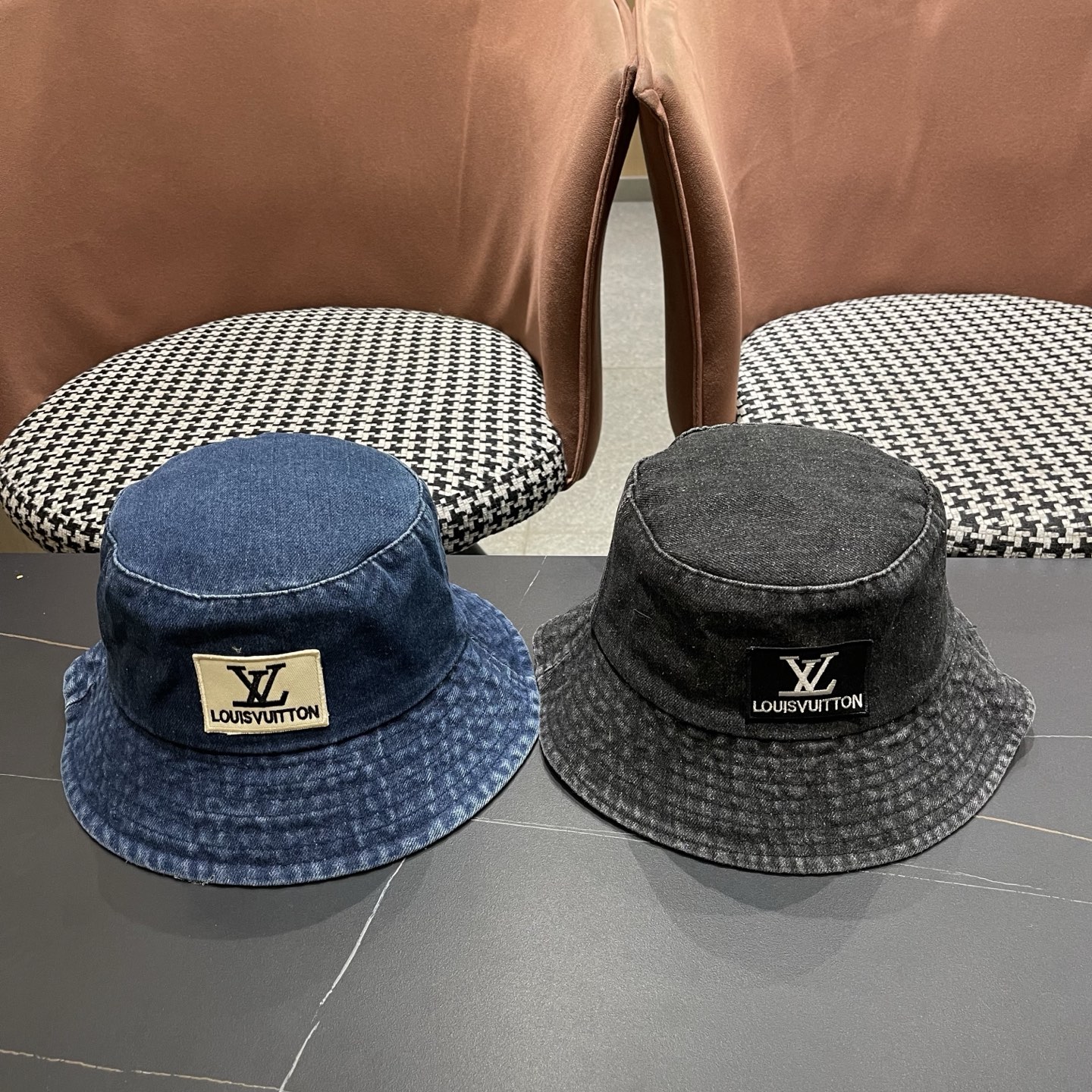 LV路易威登 新款牛仔渔夫帽大牌高级十感足！简约尚时风，高质品，尊享品质感！