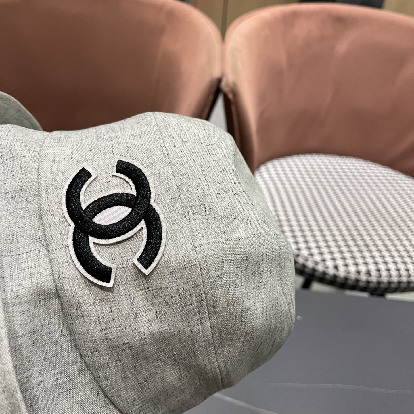 CHANEL香奈儿 日系渔夫帽女百搭卷边春夏季休闲时尚显脸小柔软布帽可折叠小盆帽