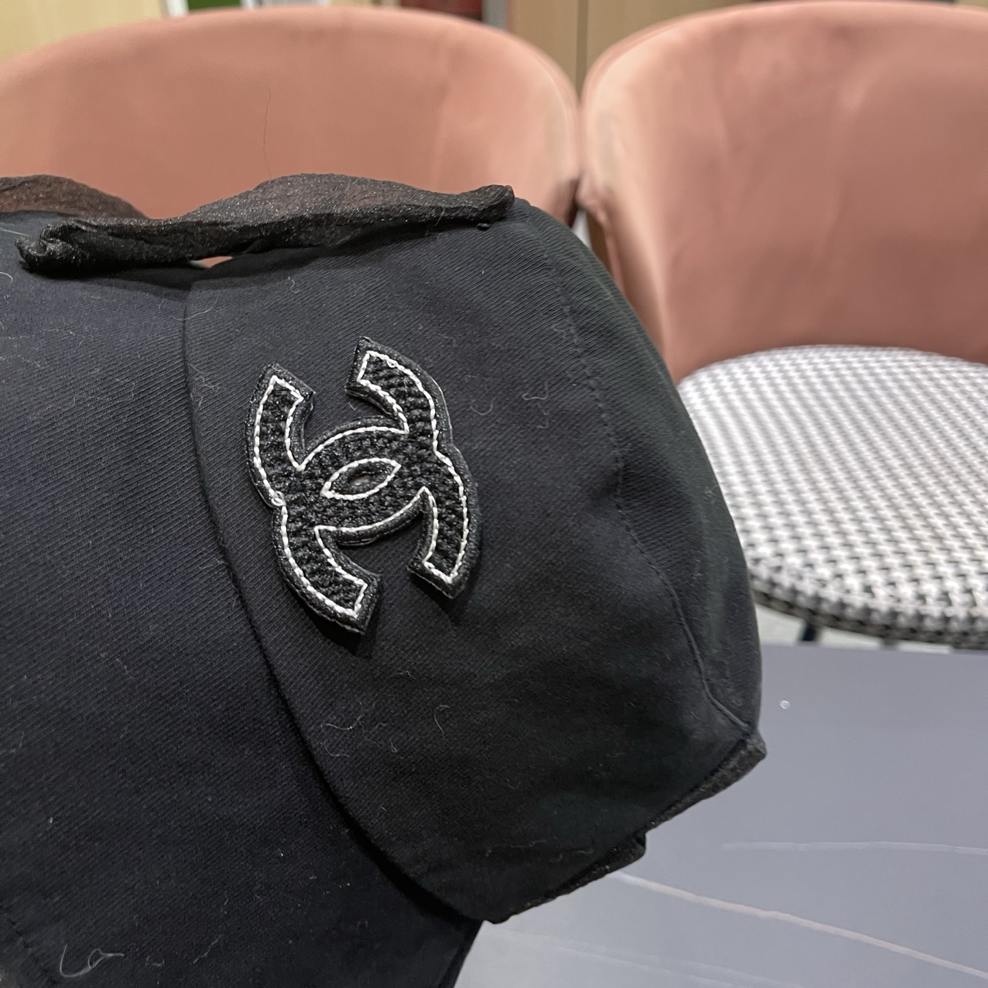 CHANEL香奈儿 帽子女款春夏季蝴蝶纱渔夫帽优雅气质显脸小盆帽潮可折叠遮阳帽女