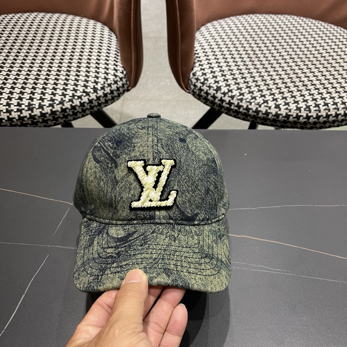 LV(路易威登)新款水洗棒球帽， 轻盈透气！质量超赞，基础头围56，贴片可调节。