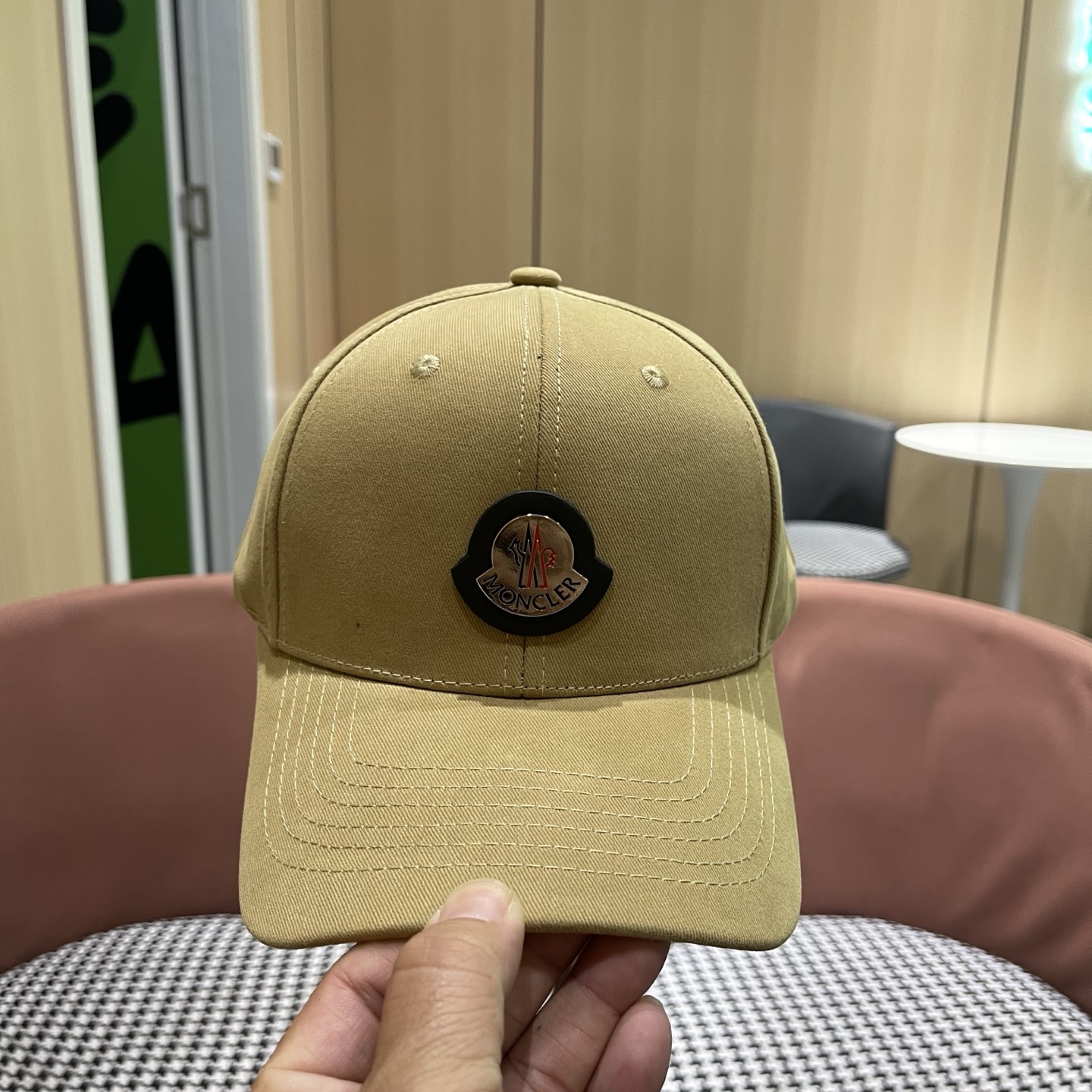 蒙口Moncler🆕春款新款个性棒球帽，高品质透气性巨佳，四季佩戴款高颜值时尚单品！男女同款