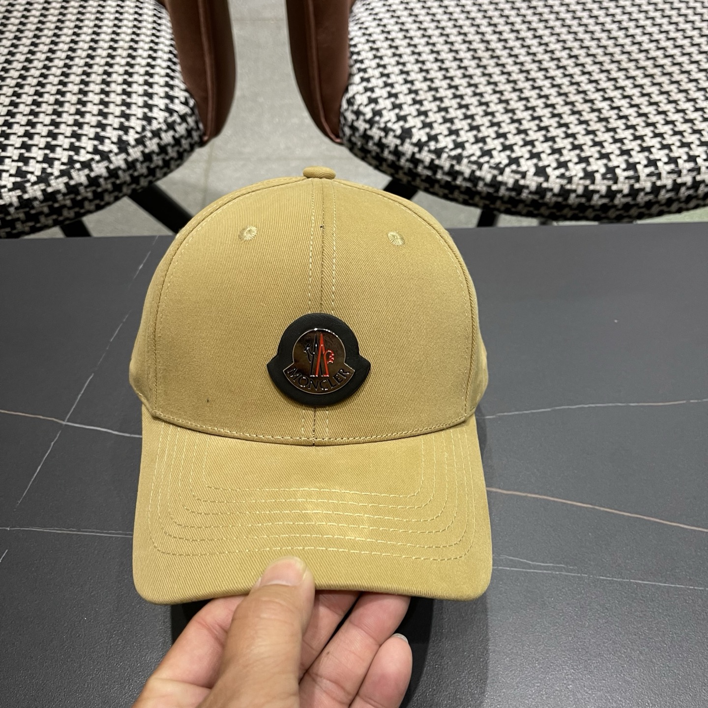 蒙口Moncler🆕春款新款个性棒球帽，高品质透气性巨佳，四季佩戴款高颜值时尚单品！男女同款