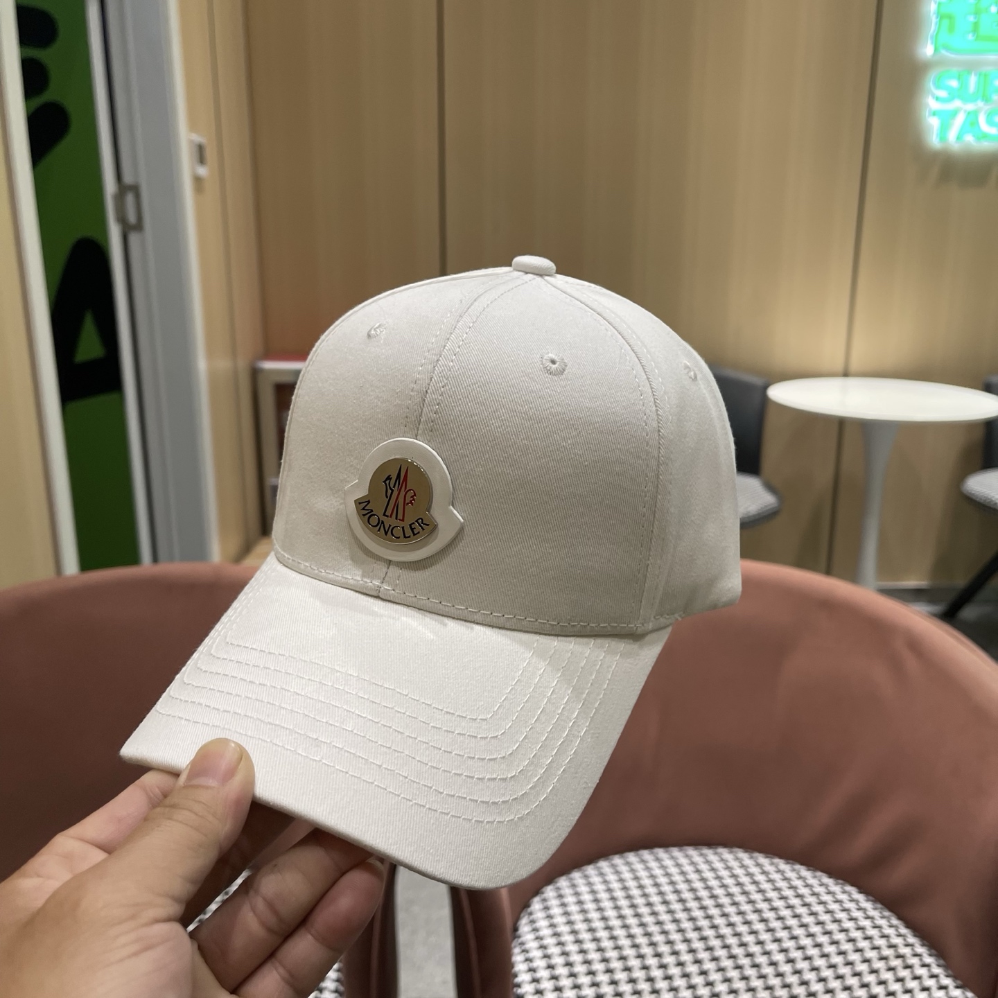 蒙口Moncler🆕春款新款个性棒球帽，高品质透气性巨佳，四季佩戴款高颜值时尚单品！男女同款