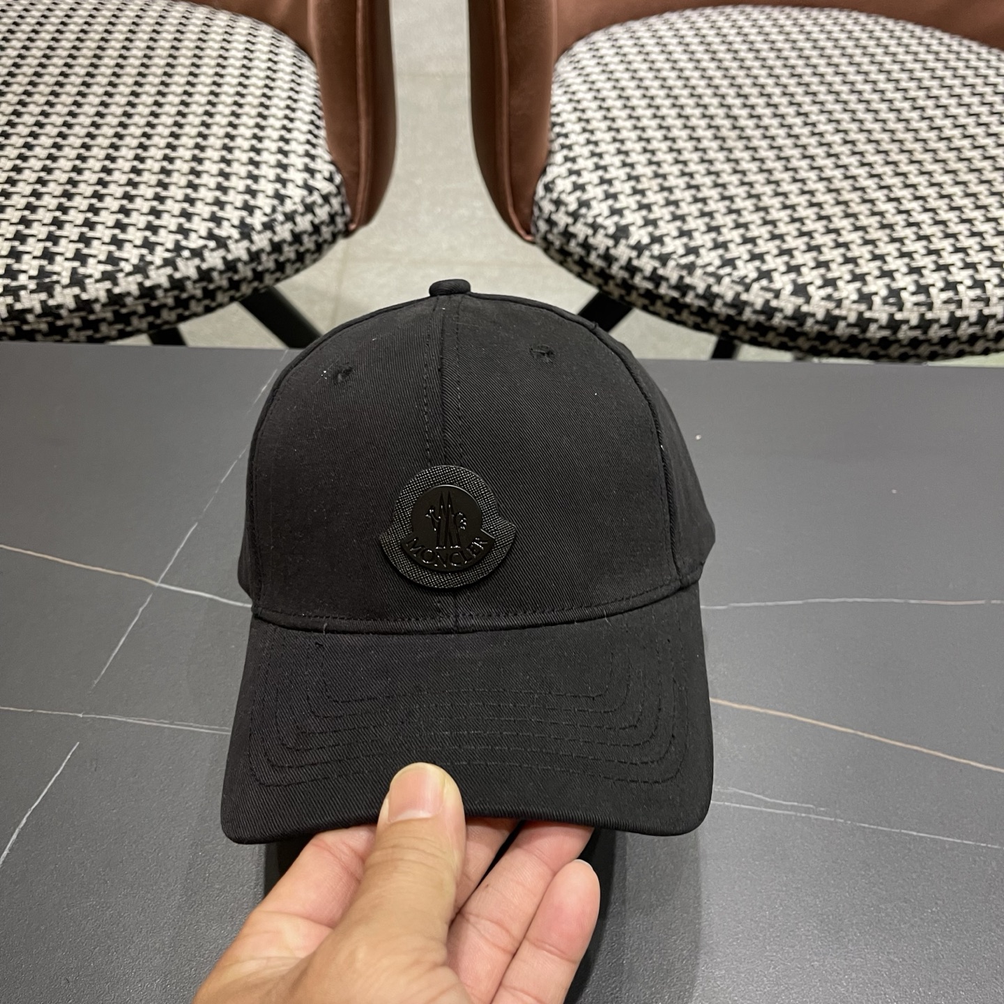 蒙口Moncler🆕春款新款个性棒球帽，高品质透气性巨佳，四季佩戴款高颜值时尚单品！男女同款