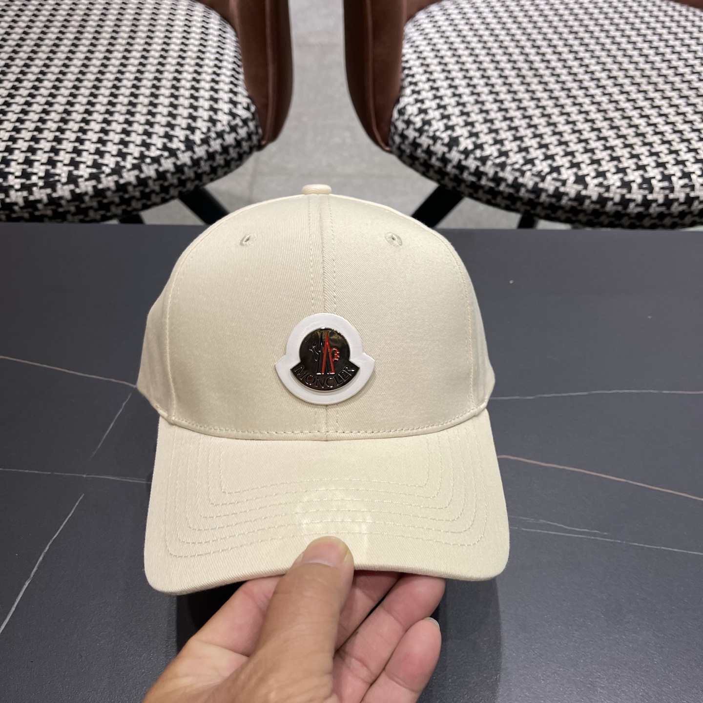 蒙口Moncler🆕春款新款个性棒球帽，高品质透气性巨佳，四季佩戴款高颜值时尚单品！男女同款