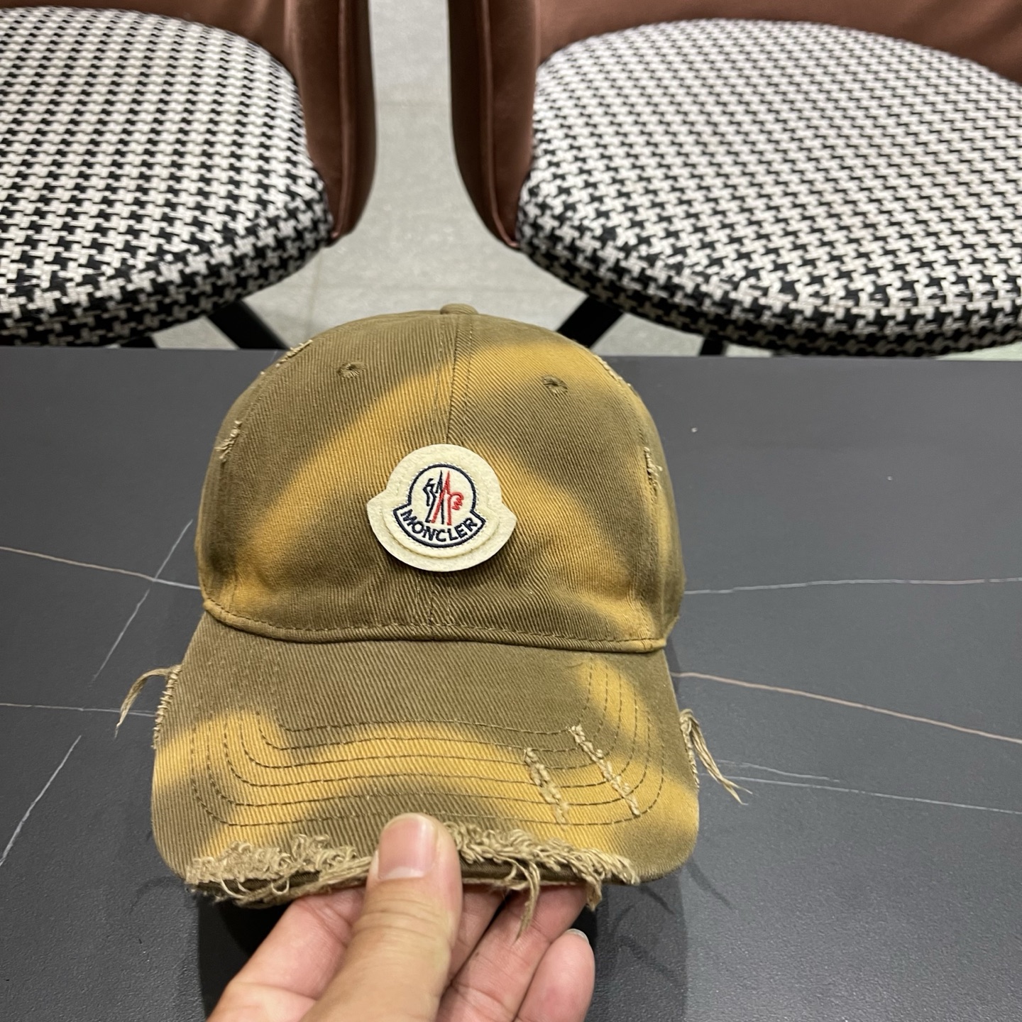 蒙口MONCLER新款棒球帽，网红.时尚博主的最爱！高品质舒适透气，