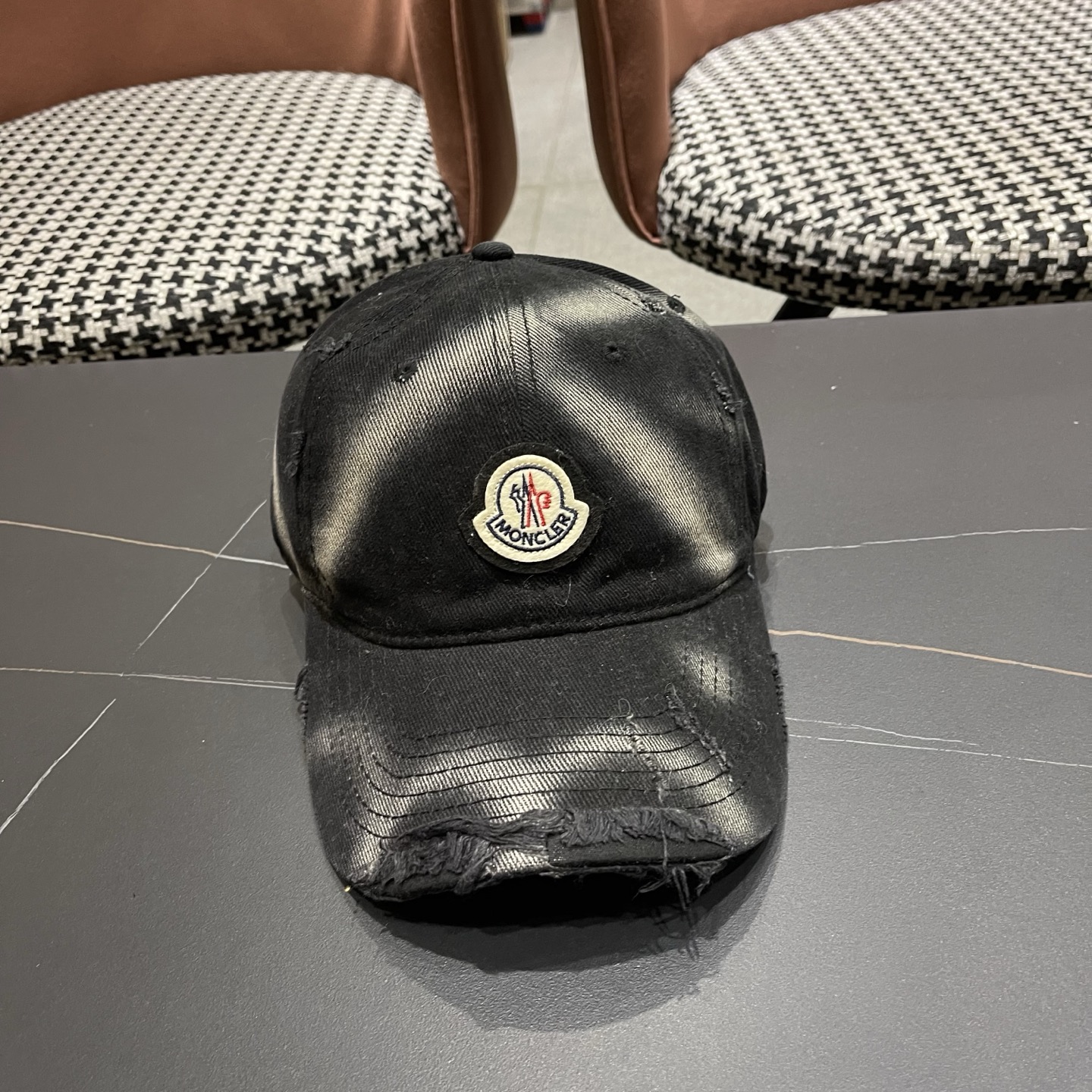 蒙口MONCLER新款棒球帽，网红.时尚博主的最爱！高品质舒适透气，