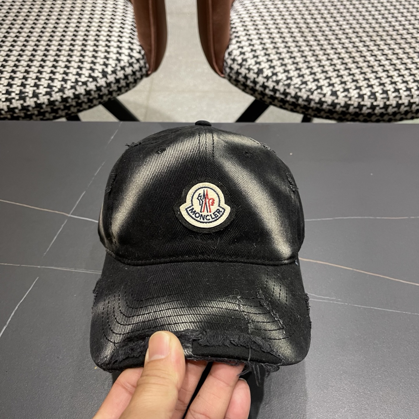 蒙口MONCLER新款棒球帽，网红.时尚博主的最爱！高品质舒适透气，