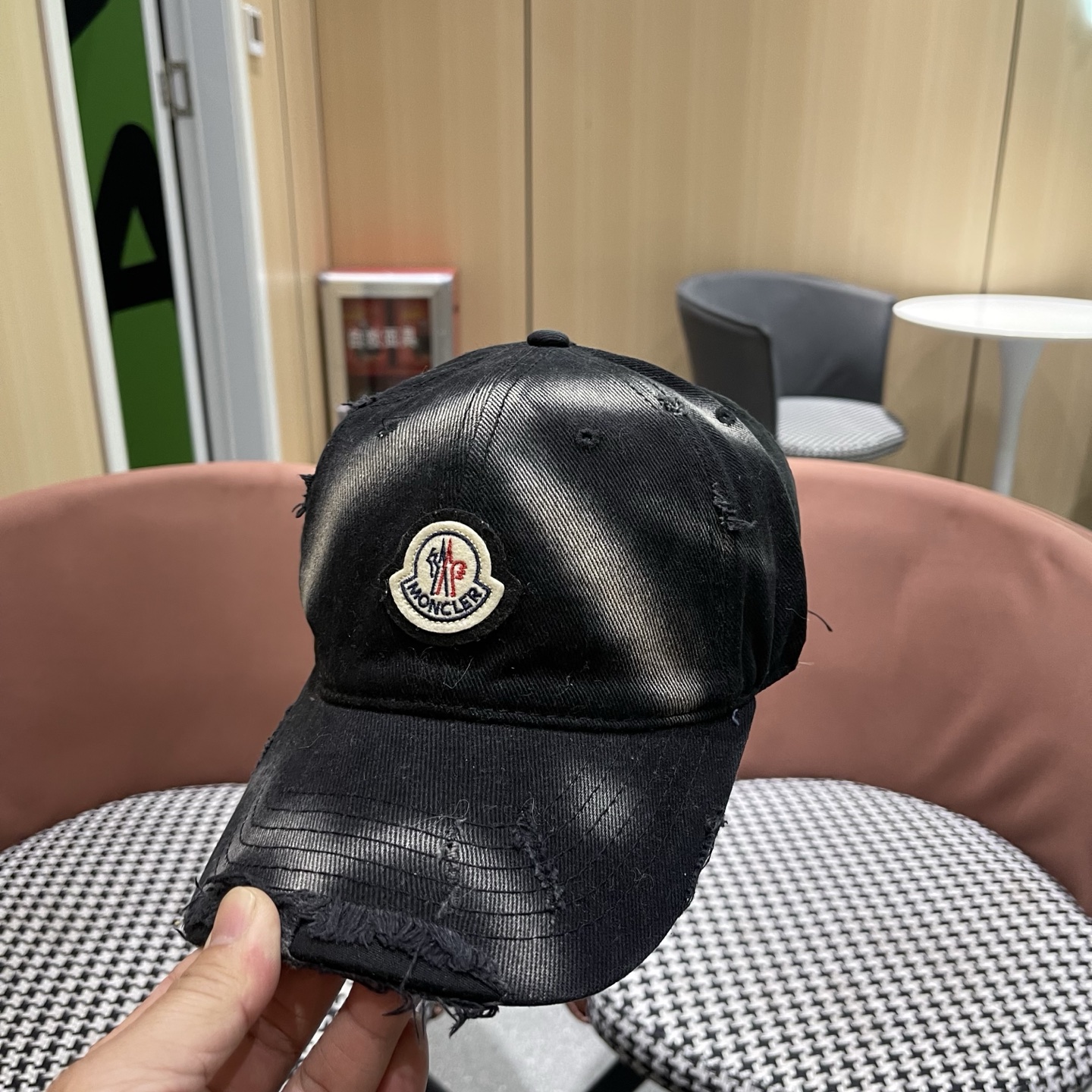 蒙口MONCLER新款棒球帽，网红.时尚博主的最爱！高品质舒适透气，