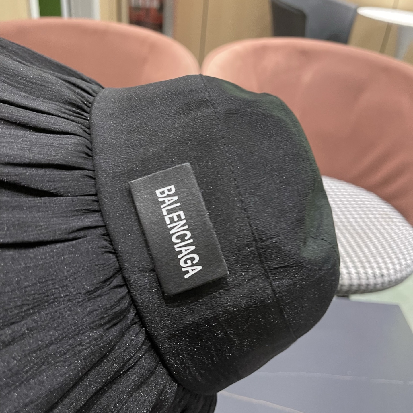 balenciaga 巴黎世家 新款遮阳帽子女士大帽檐渔夫帽户外防紫外线防晒帽