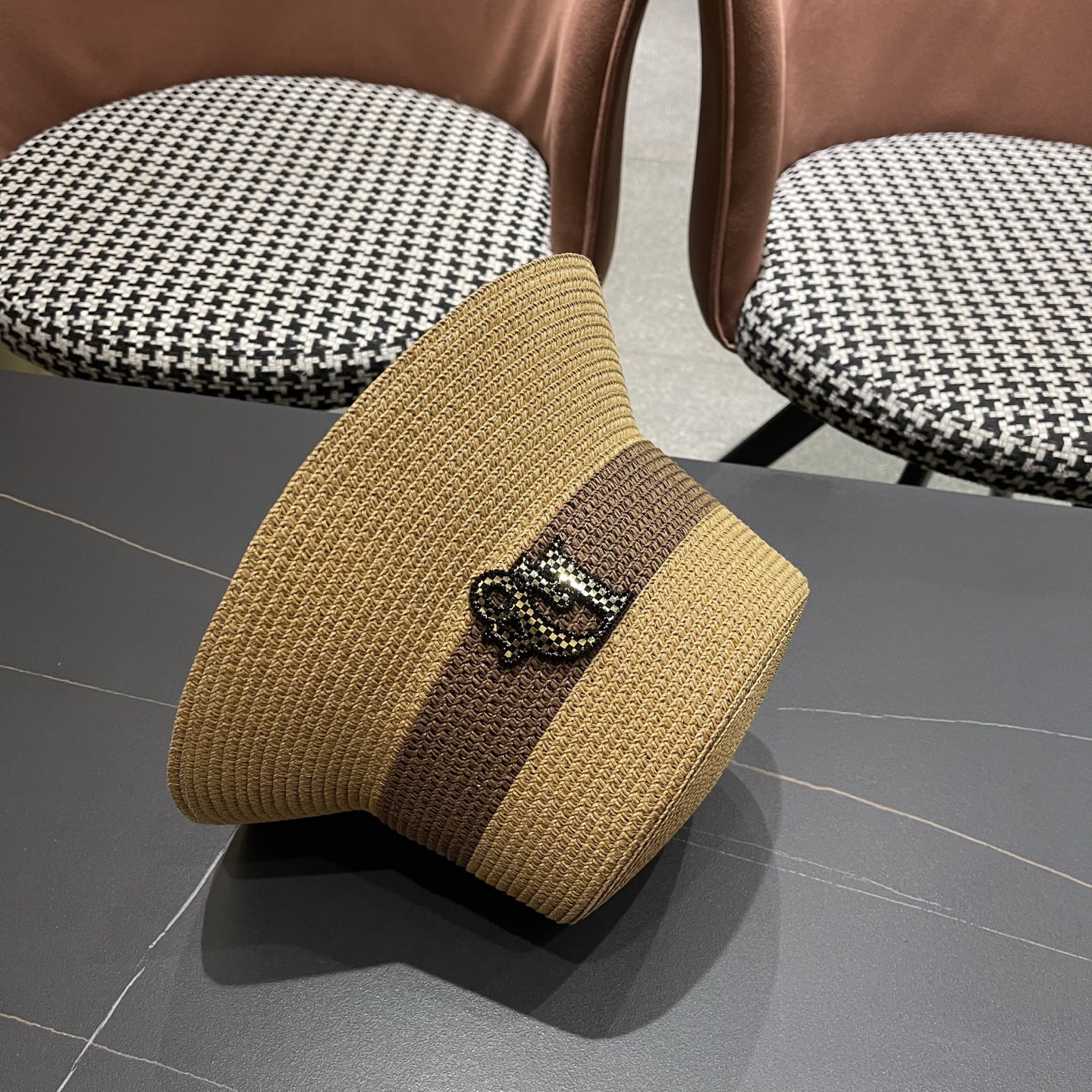 Dior迪奥新款渔夫帽，遮阳草帽，头围57cm