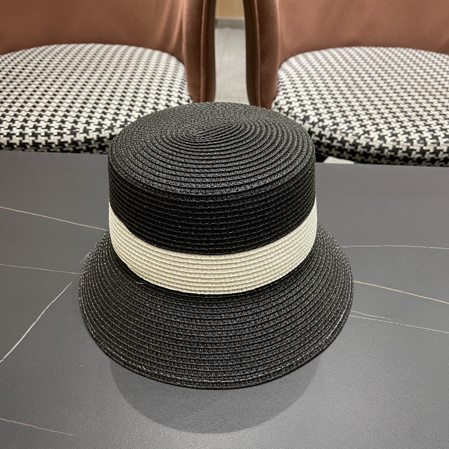 Dior迪奥新款渔夫帽，遮阳草帽，头围57cm