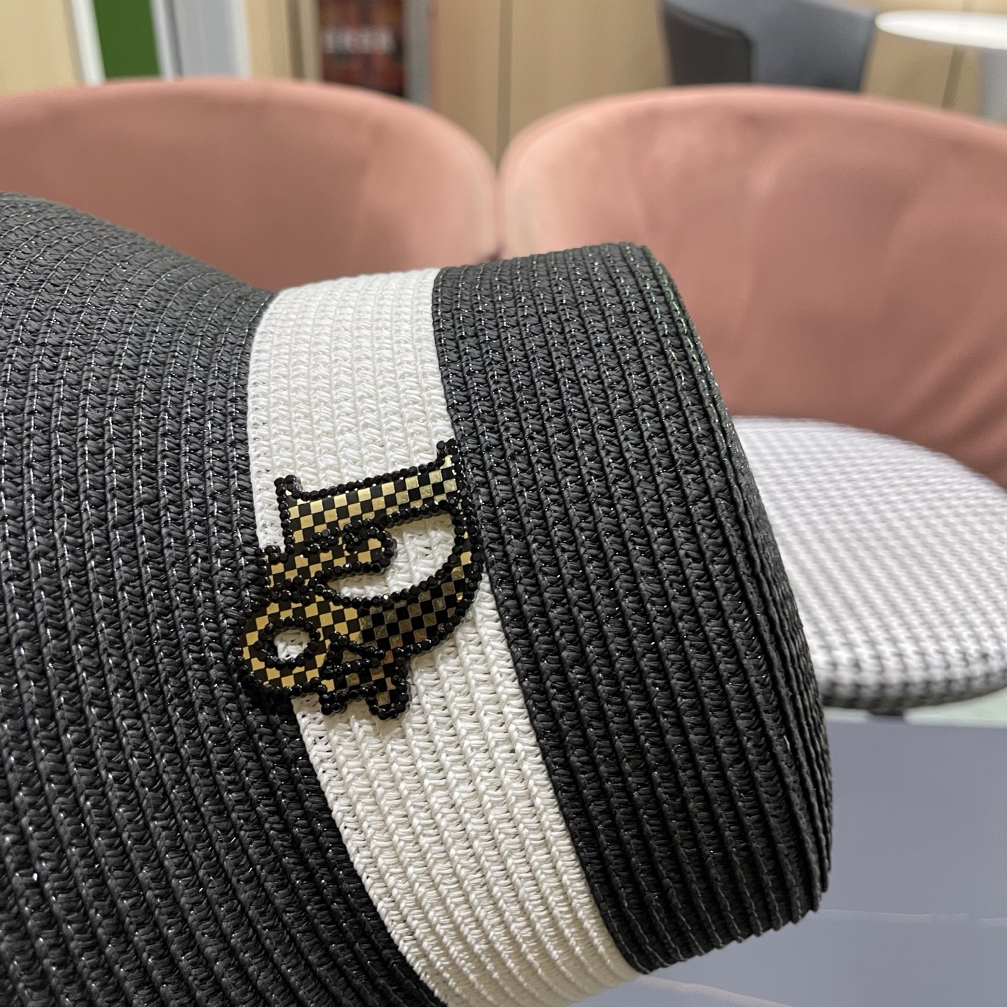 Dior迪奥新款渔夫帽，遮阳草帽，头围57cm