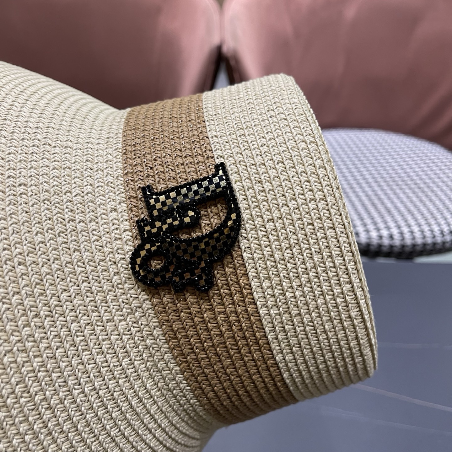 Dior迪奥新款渔夫帽，遮阳草帽，头围57cm