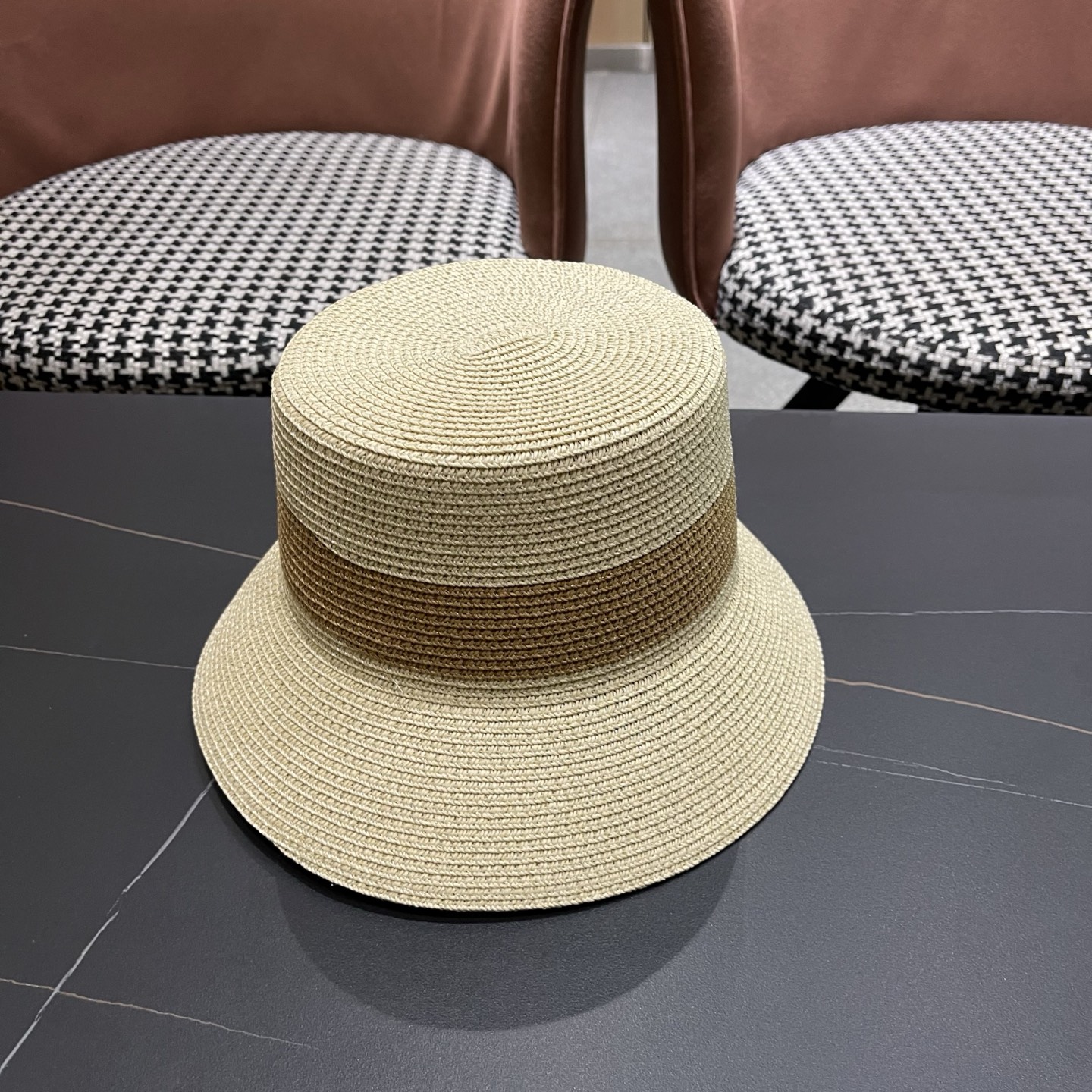 Dior迪奥新款渔夫帽，遮阳草帽，头围57cm