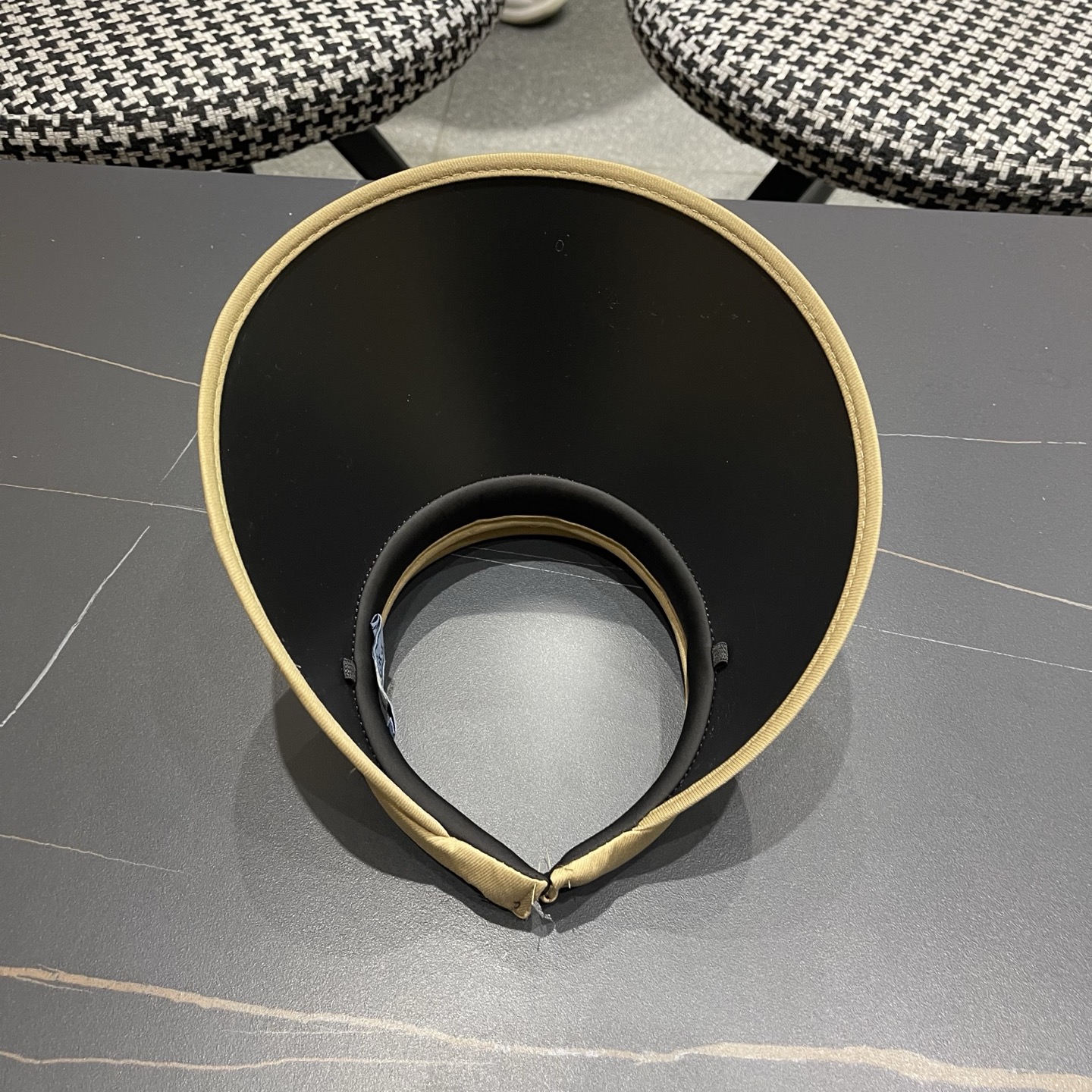 PRADA普拉达 户外韩国进口防晒帽女春宽檐防uv花朵遮阳发箍空顶太阳帽