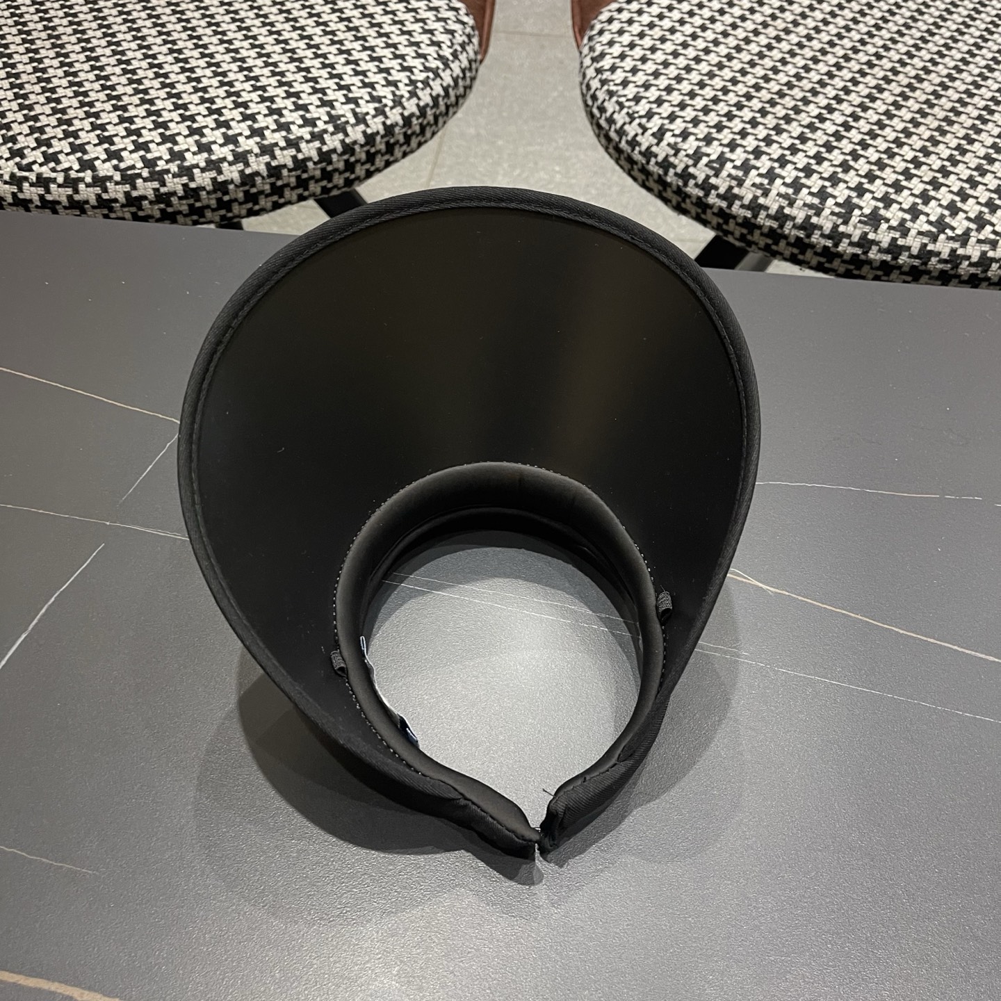 PRADA普拉达 户外韩国进口防晒帽女春宽檐防uv花朵遮阳发箍空顶太阳帽