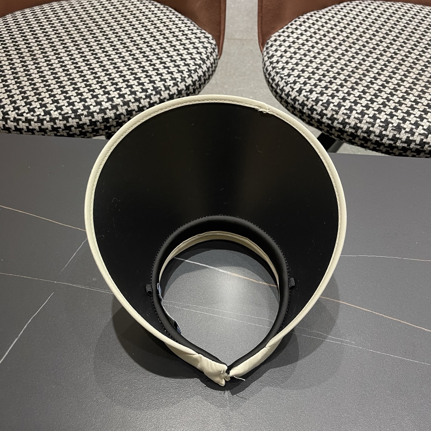 PRADA普拉达 户外韩国进口防晒帽女春宽檐防uv花朵遮阳发箍空顶太阳帽