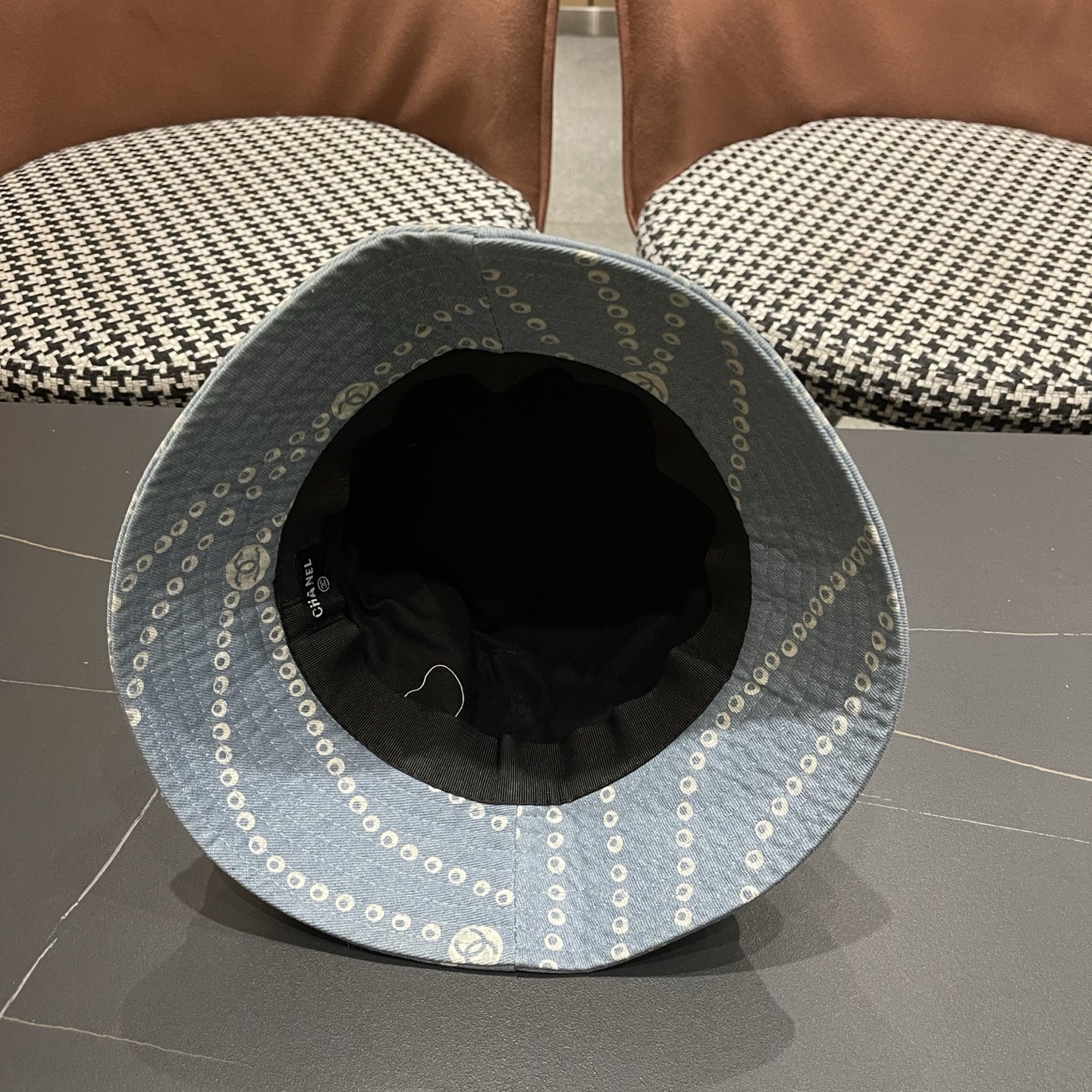 CHANEL 香奈儿春夏新款四季字母双C渔夫帽时尚百搭休闲遮阳防晒盆帽女