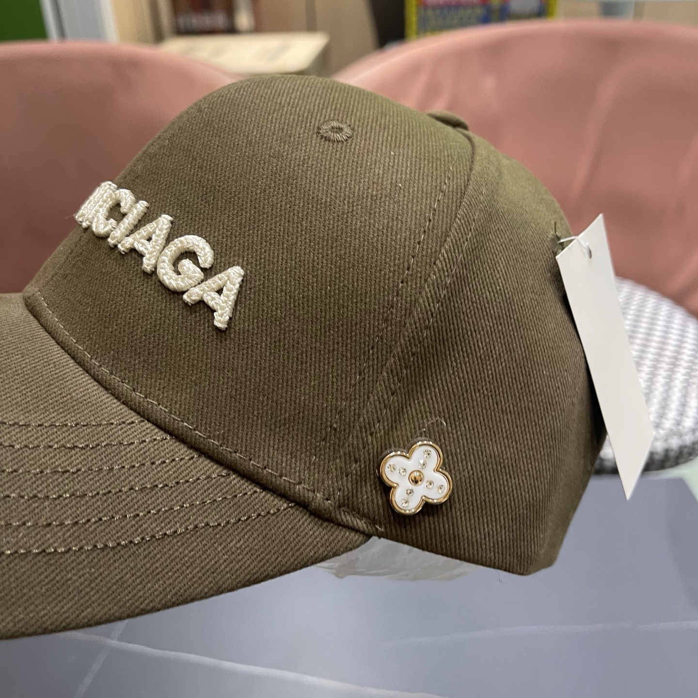 Balenciaga（巴黎世家）新款原单棒球帽， 专柜1:1开模订制，轻盈透气，简洁大方！基础头围56，