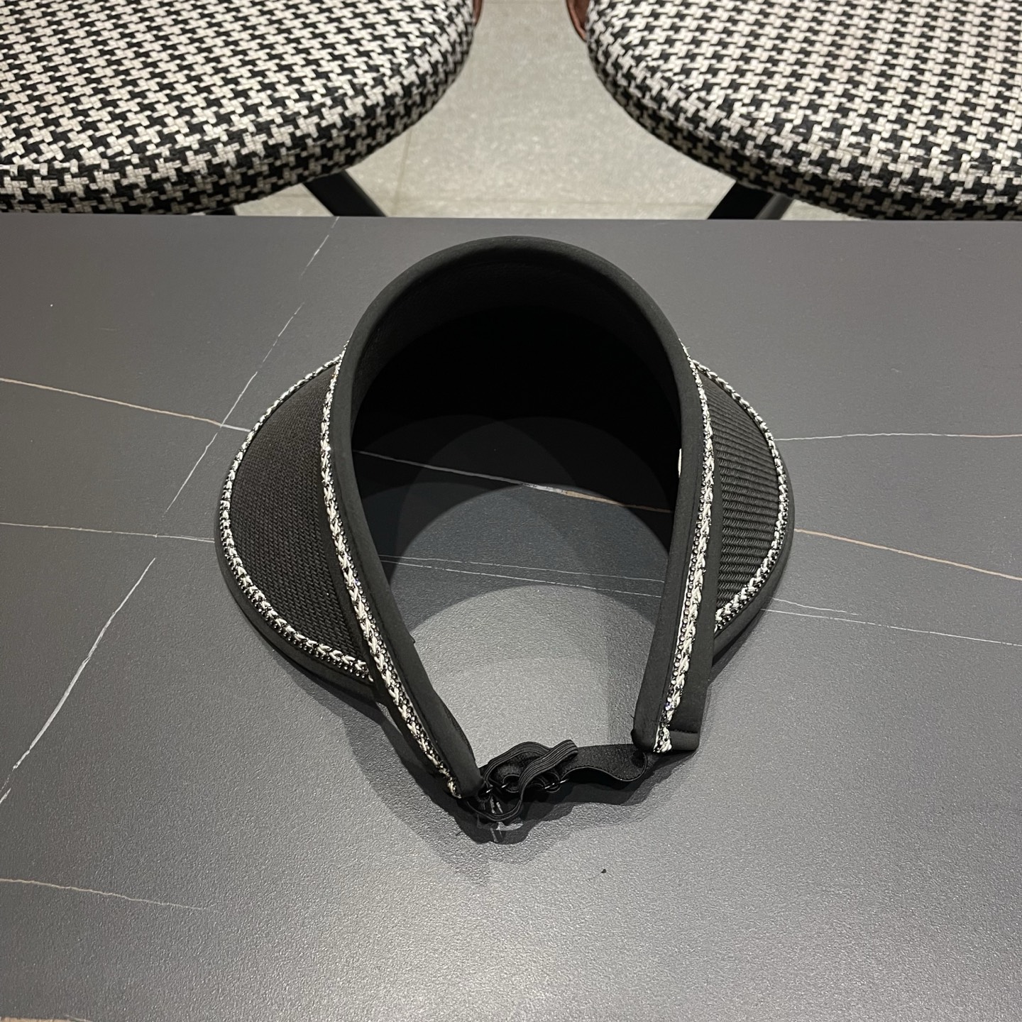 celine赛琳新款空顶发箍遮阳帽，可调节，头围57cm