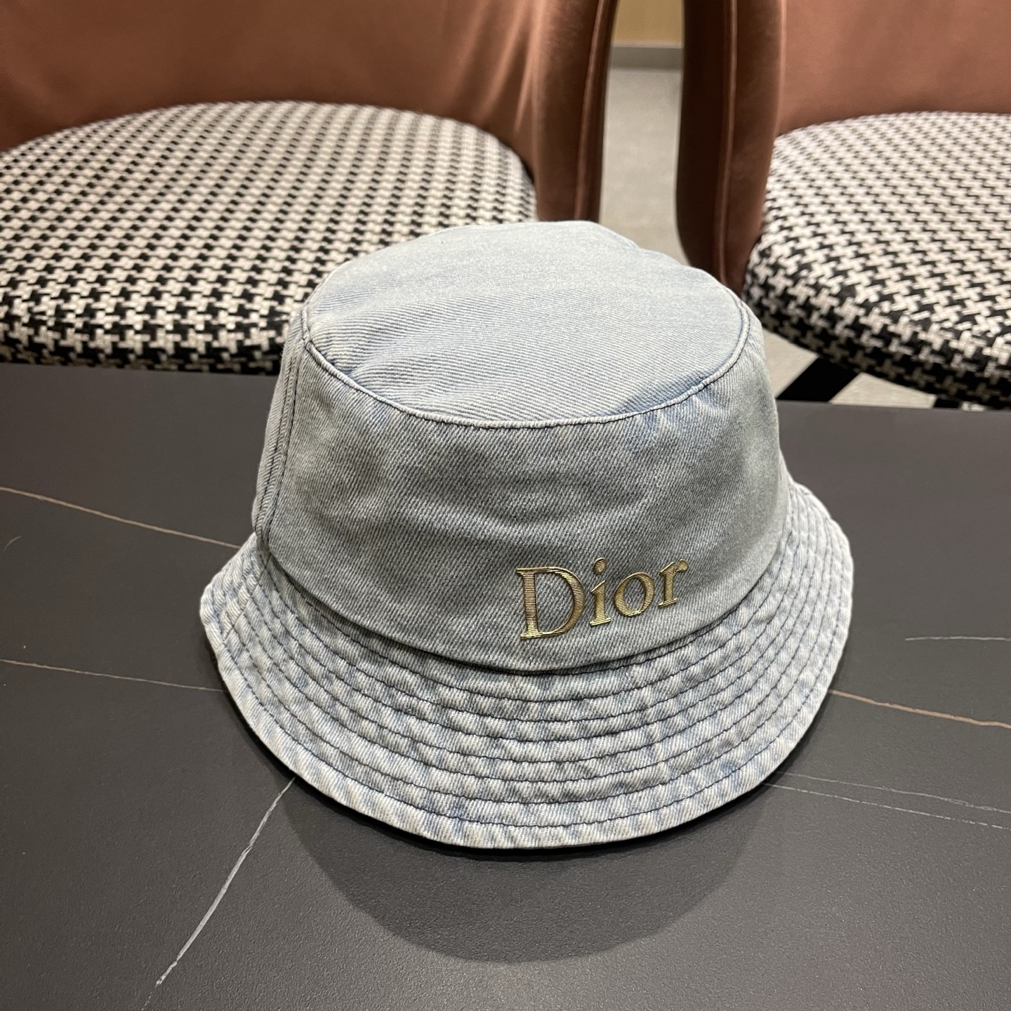 【DIOR迪奥】新款牛仔渔夫帽，🔆百搭日常款～休闲出街#男女款