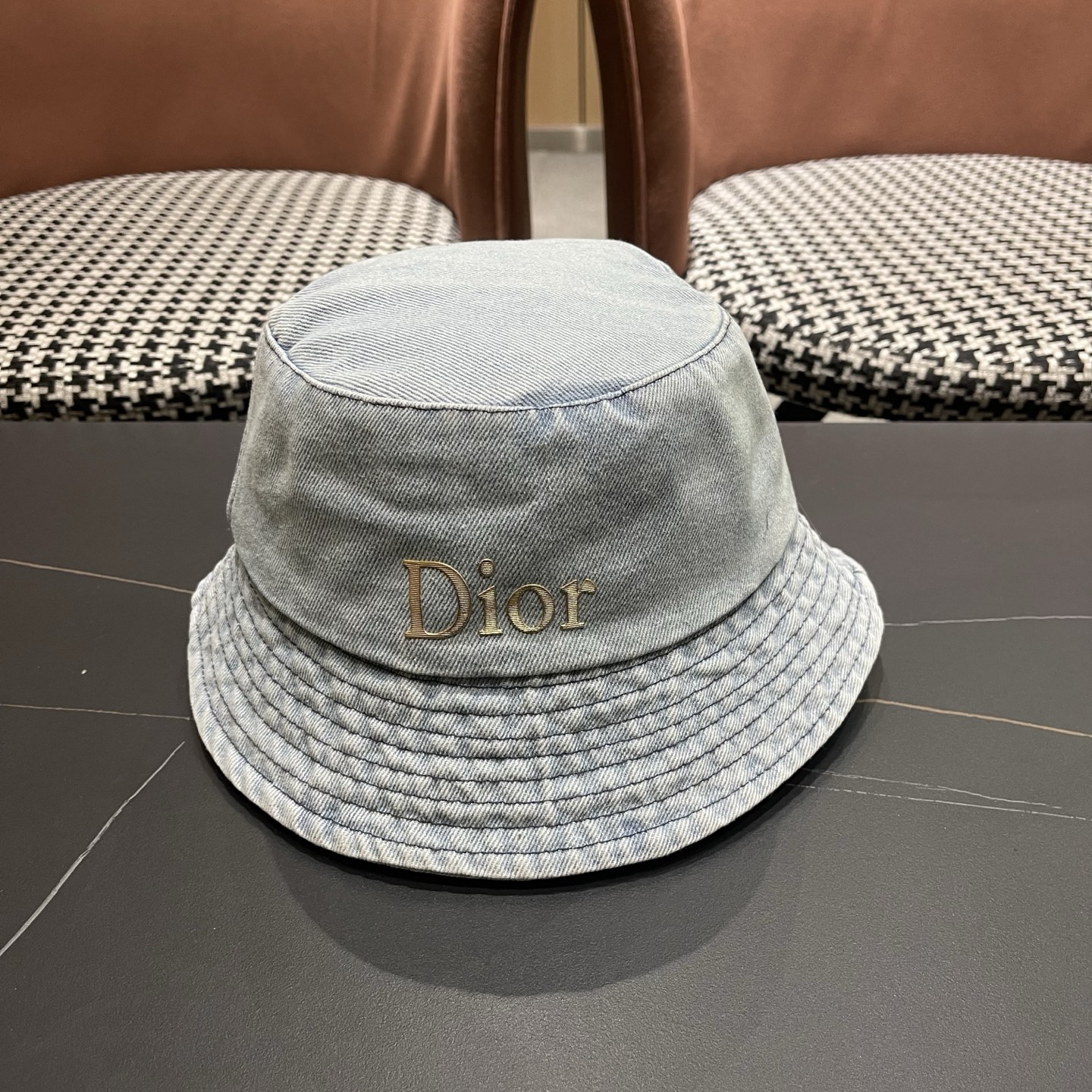 【DIOR迪奥】新款牛仔渔夫帽，🔆百搭日常款～休闲出街#男女款