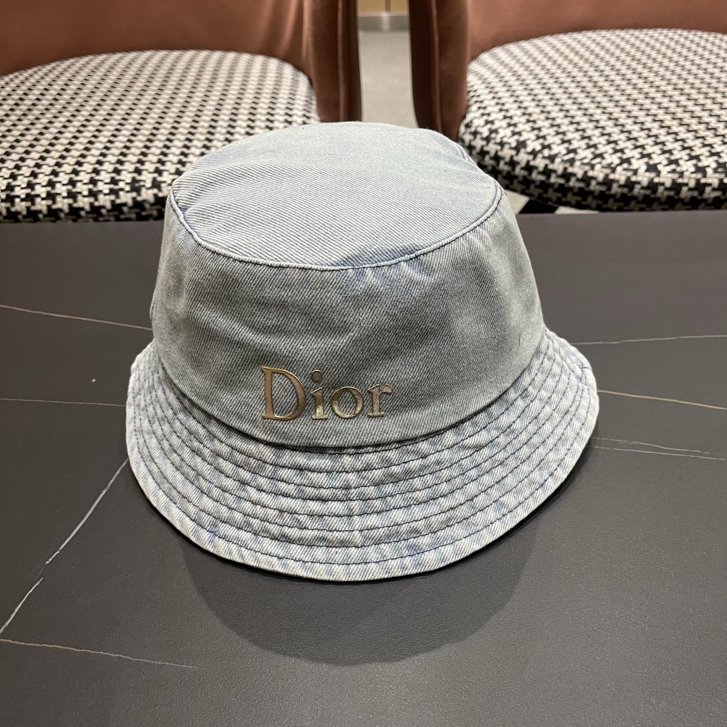 【DIOR迪奥】新款牛仔渔夫帽，🔆百搭日常款～休闲出街#男女款