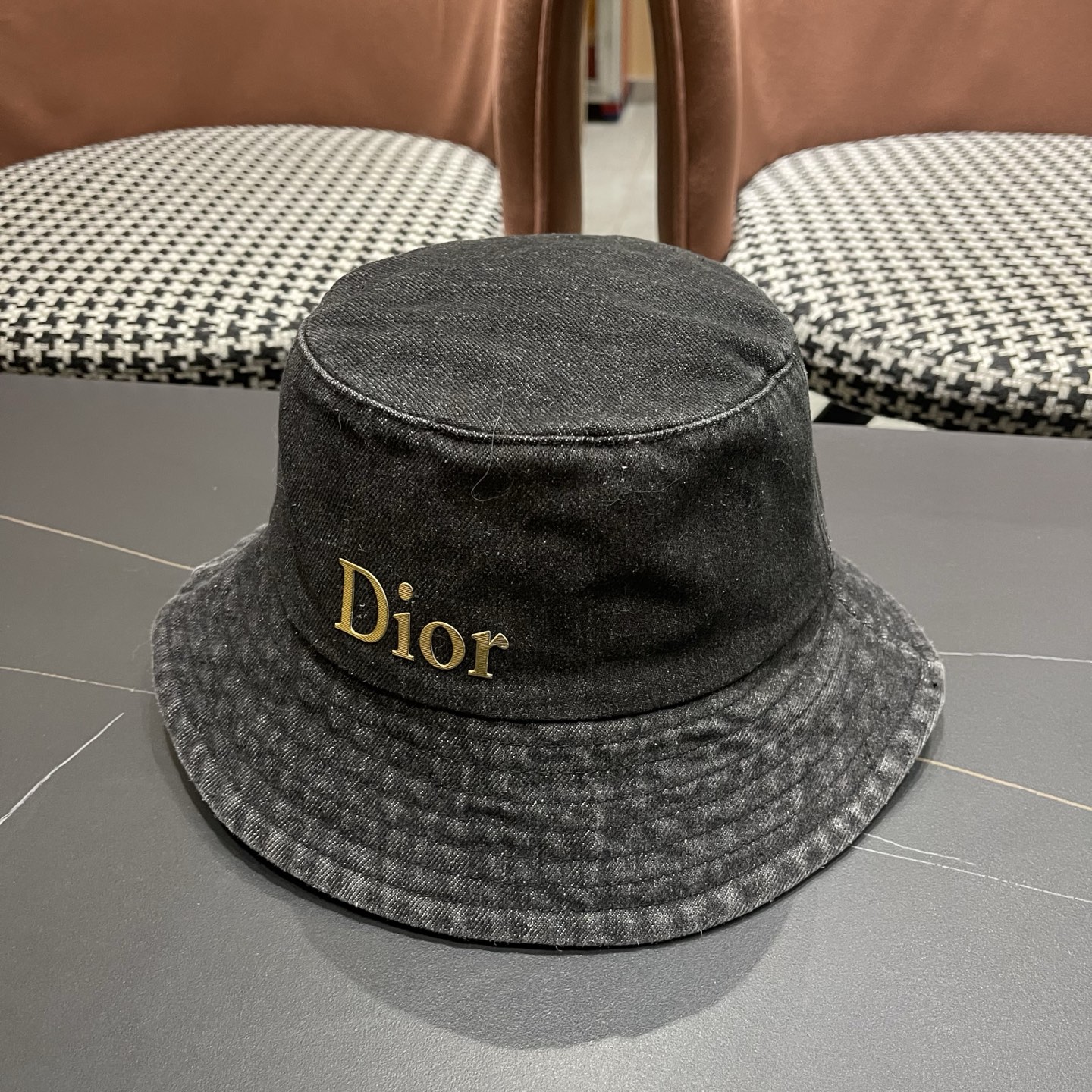 【DIOR迪奥】新款牛仔渔夫帽，🔆百搭日常款～休闲出街#男女款